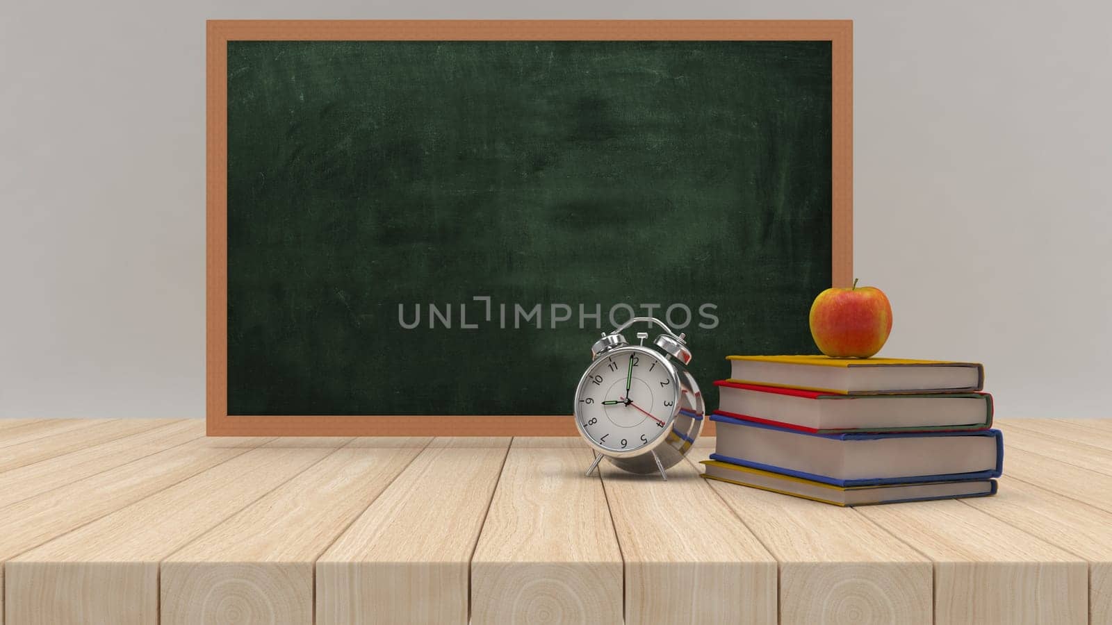 3D Render of BAck to School Concept