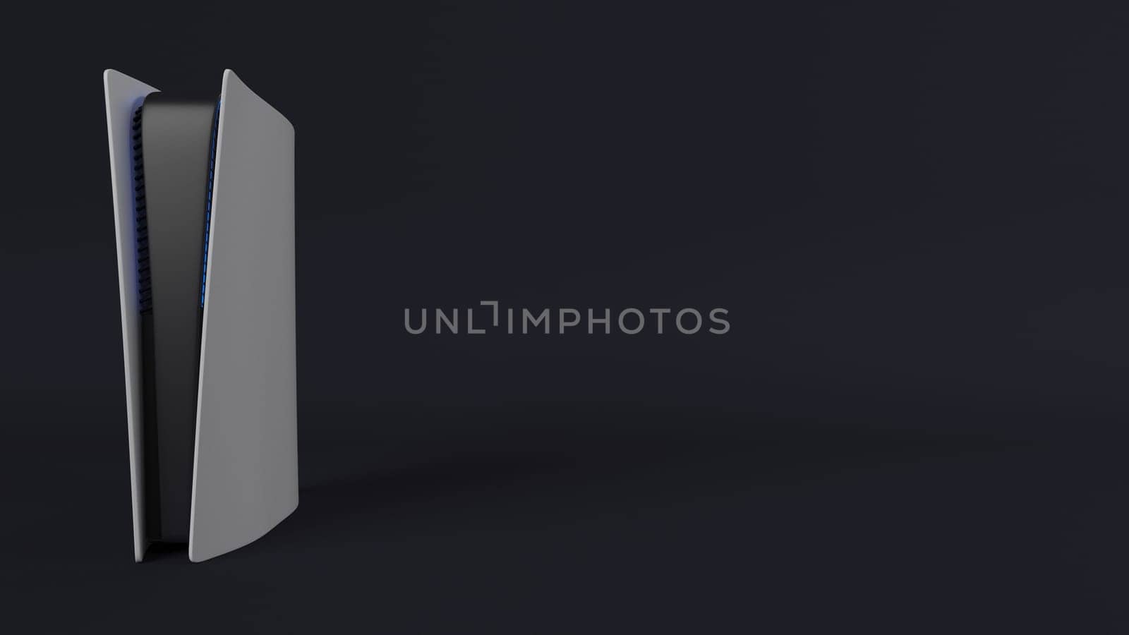 Render of 3D Geometric Abstract Background