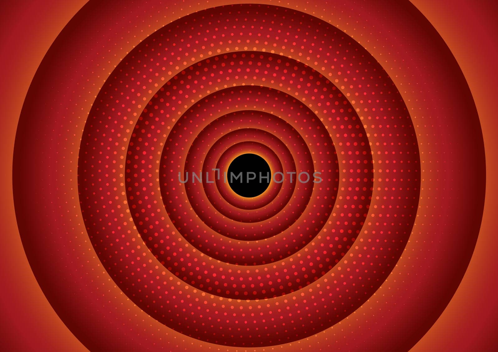 Abstract background design with halftone dots