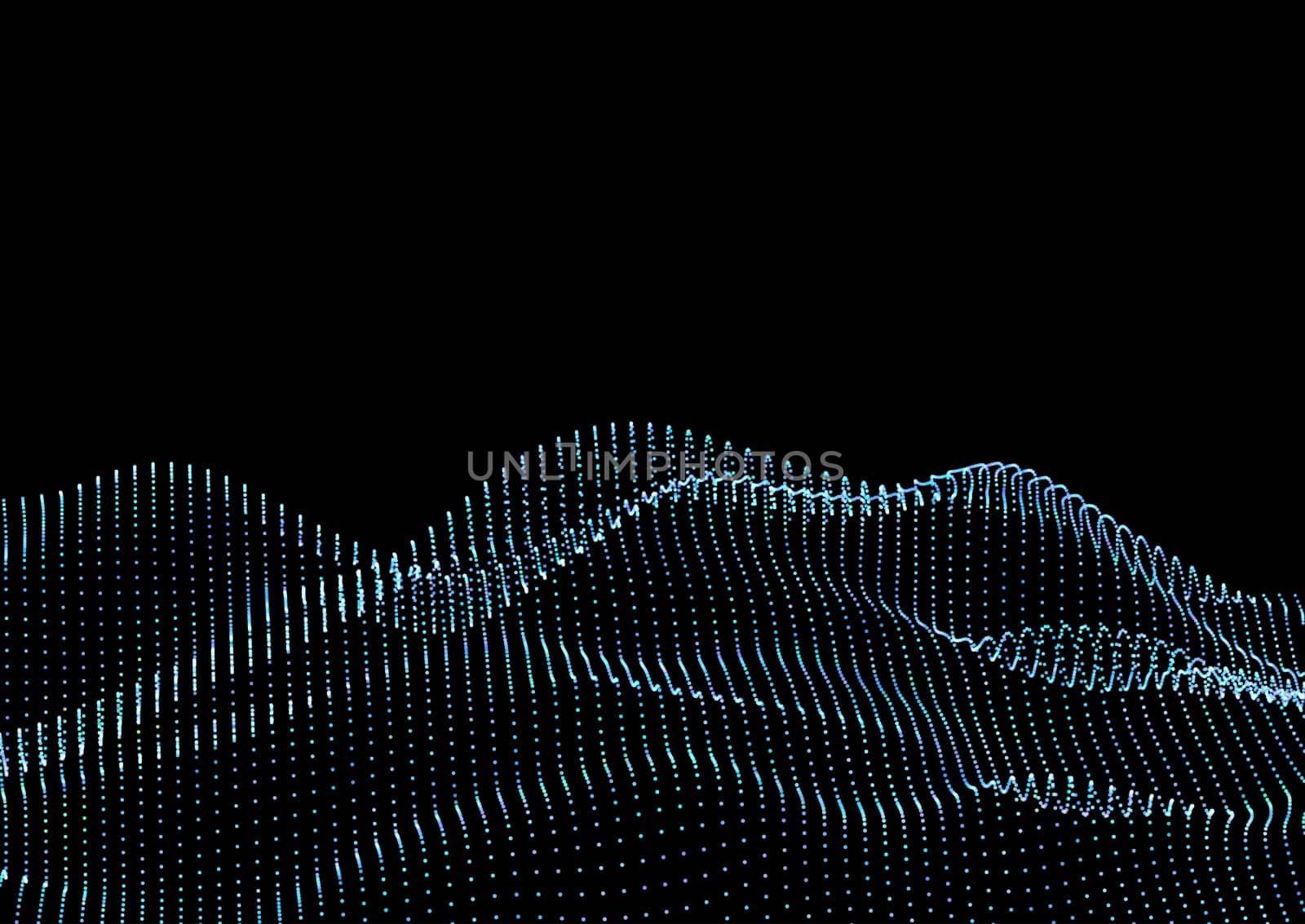 Abstract background of low poly dots connections design