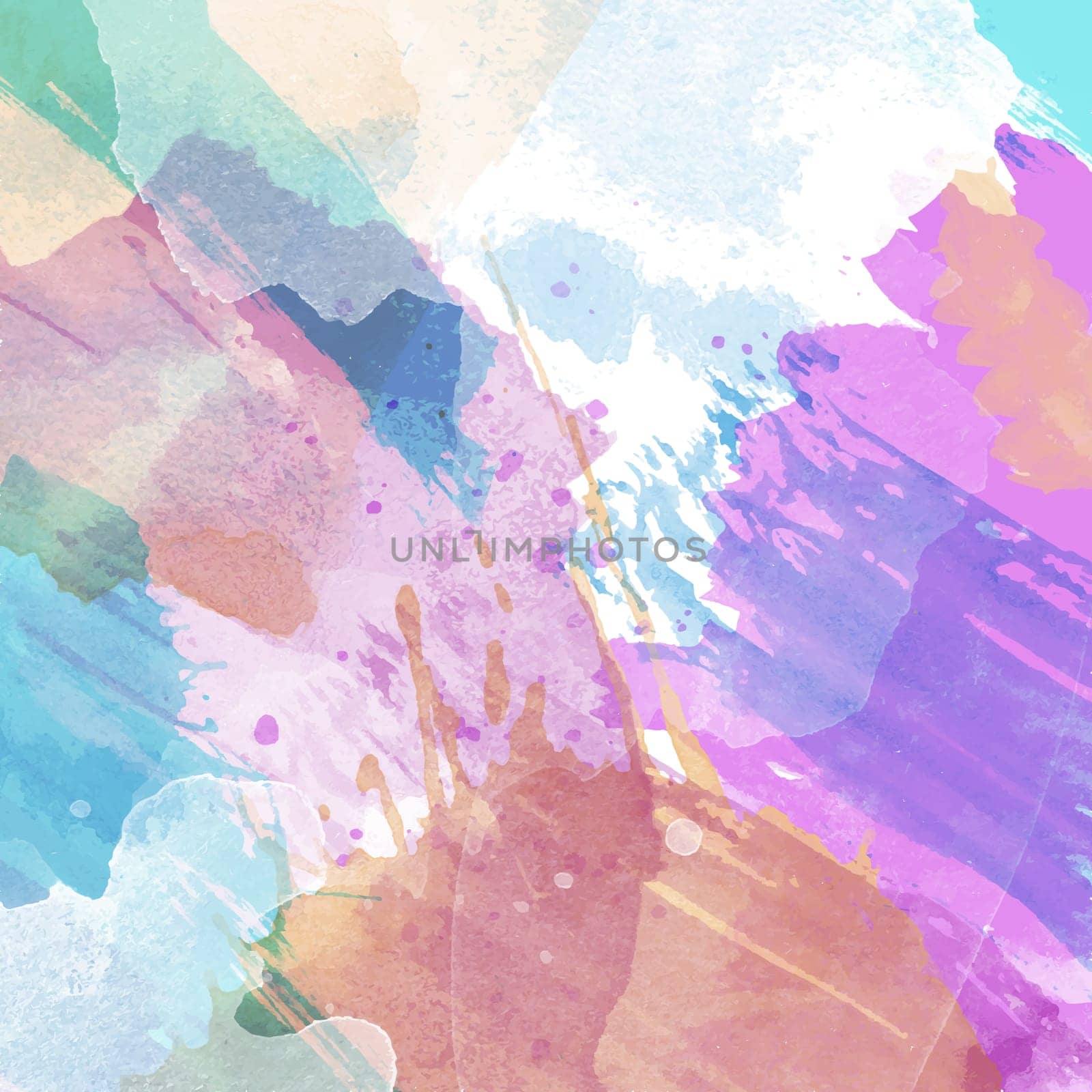 Abstract background with a painted watecolour texture