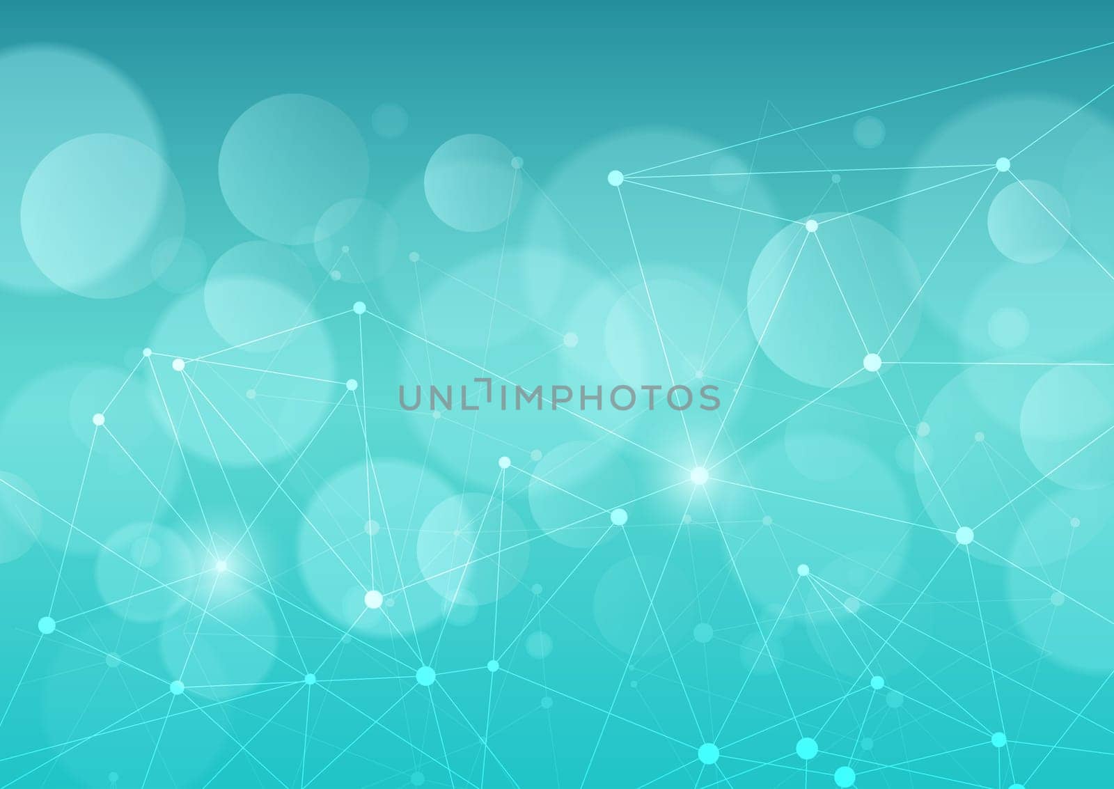abstract background with connecting lines and dots