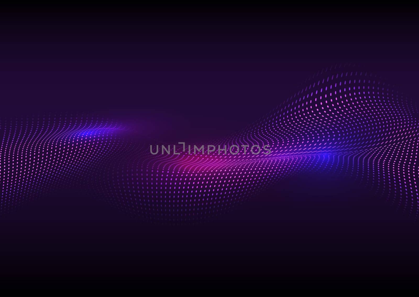 Abstract background with colourful flowing dots design