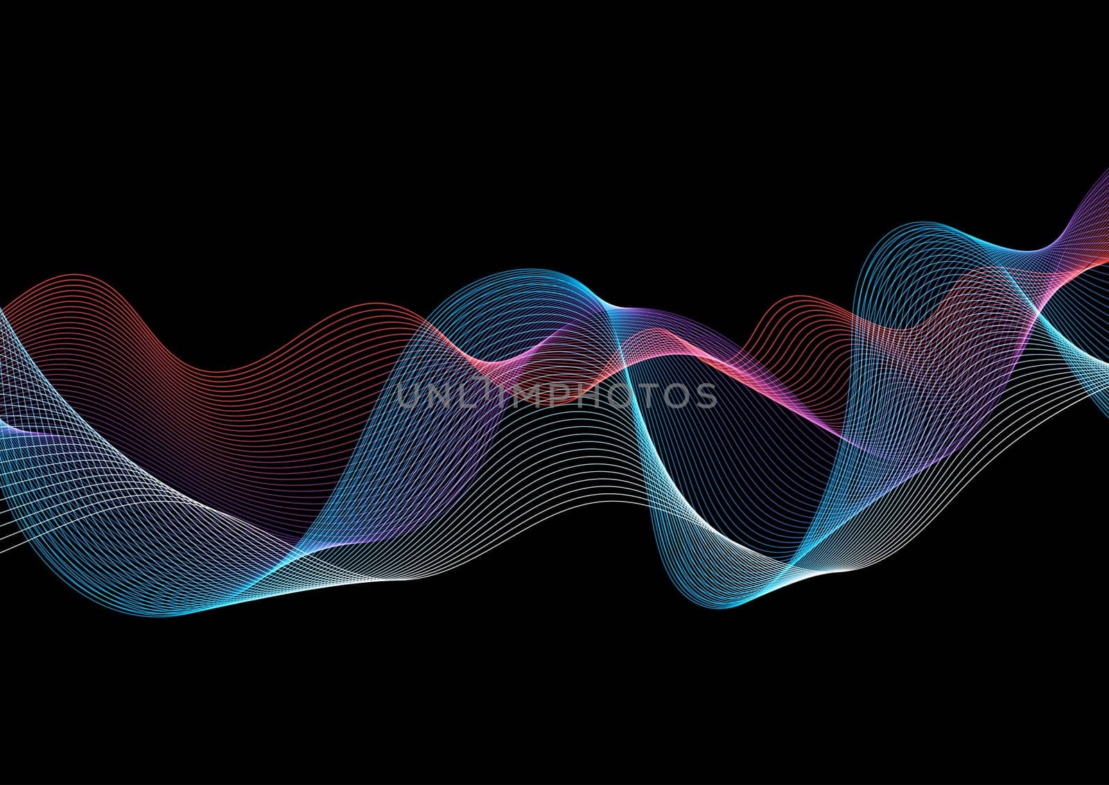 Abstract background with a flowing lines design