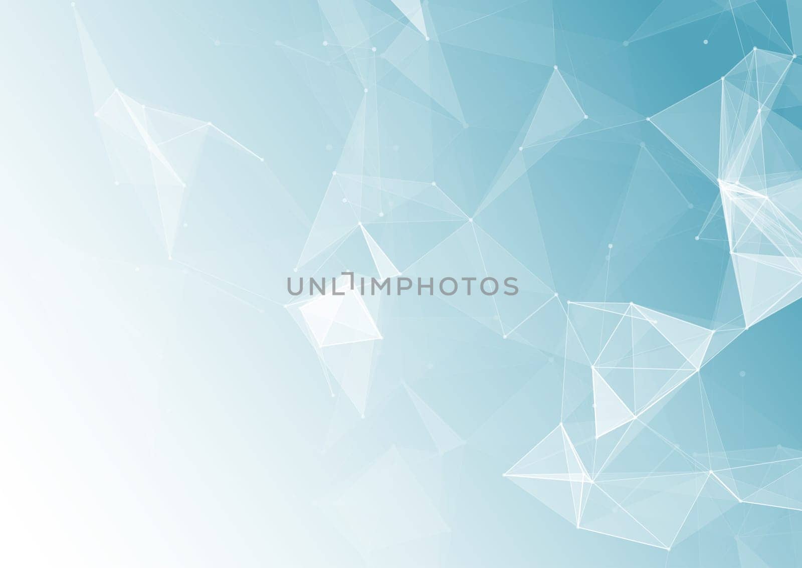Abstract background with a low poly technology design