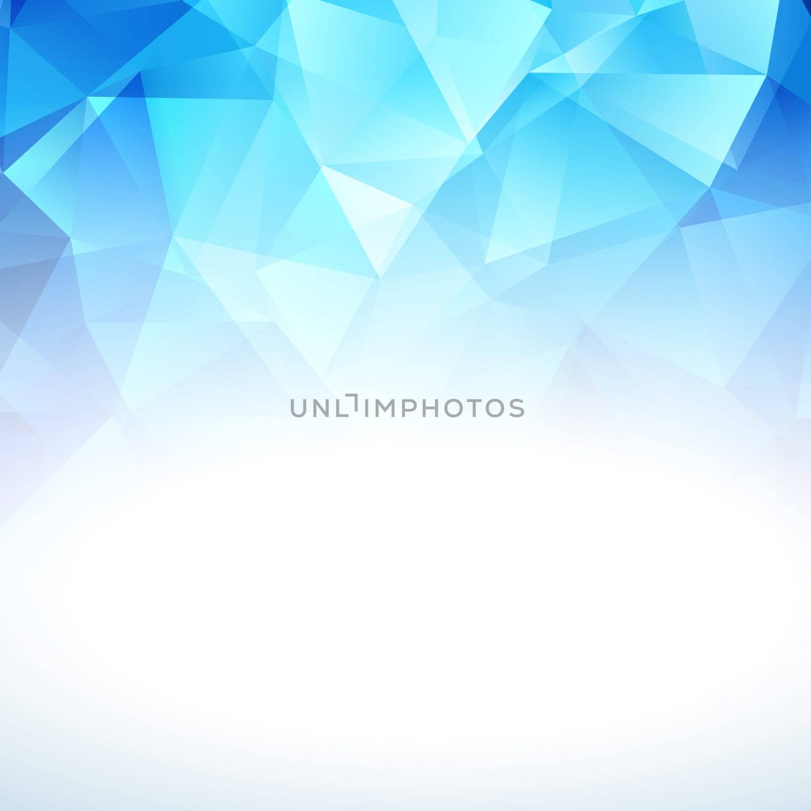 Abstract background with a low poly design