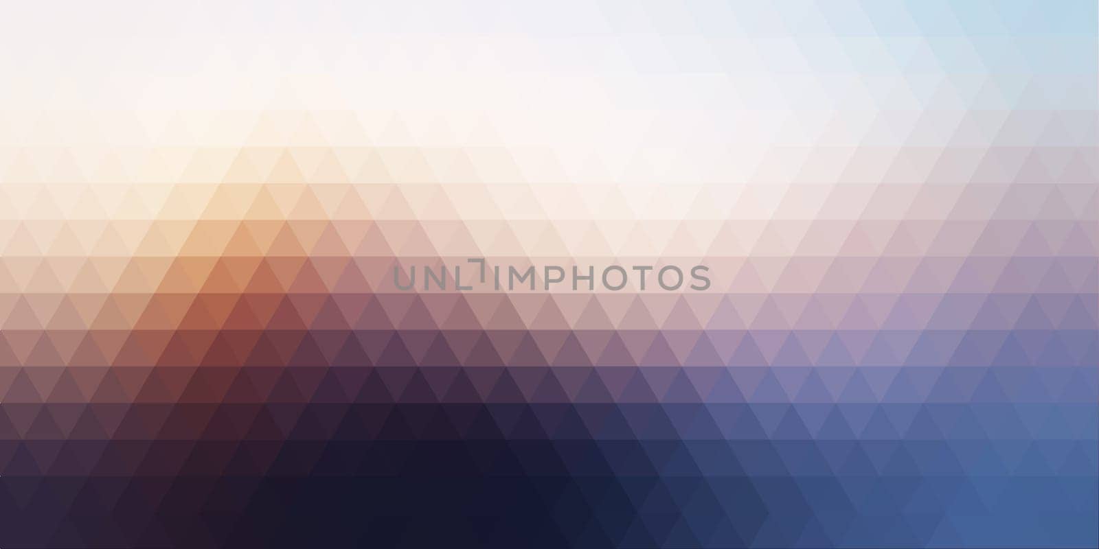 Abstract banner background with a low poly design