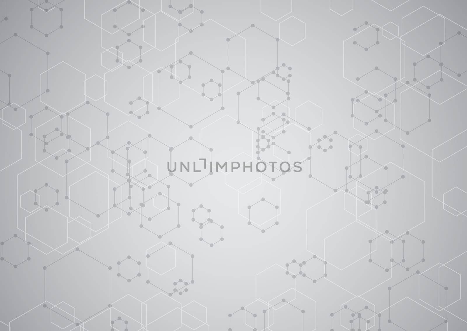 abstract background with a modern hexagonal tech design