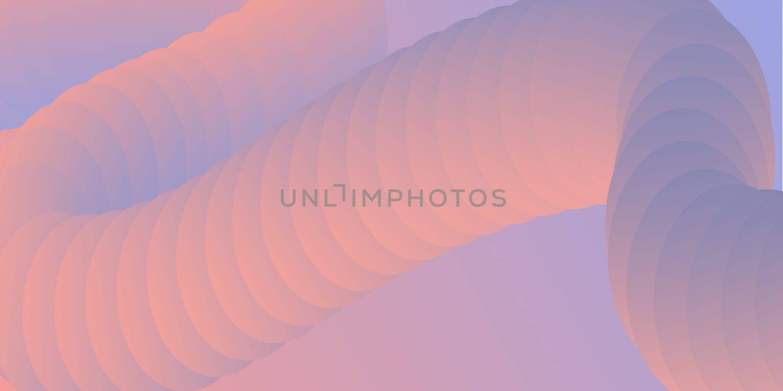 Abstract banner with a 3D blend style design