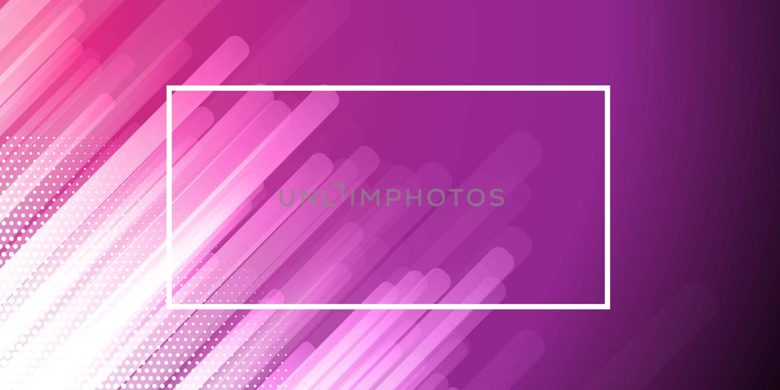 Banner template with an abstract design
