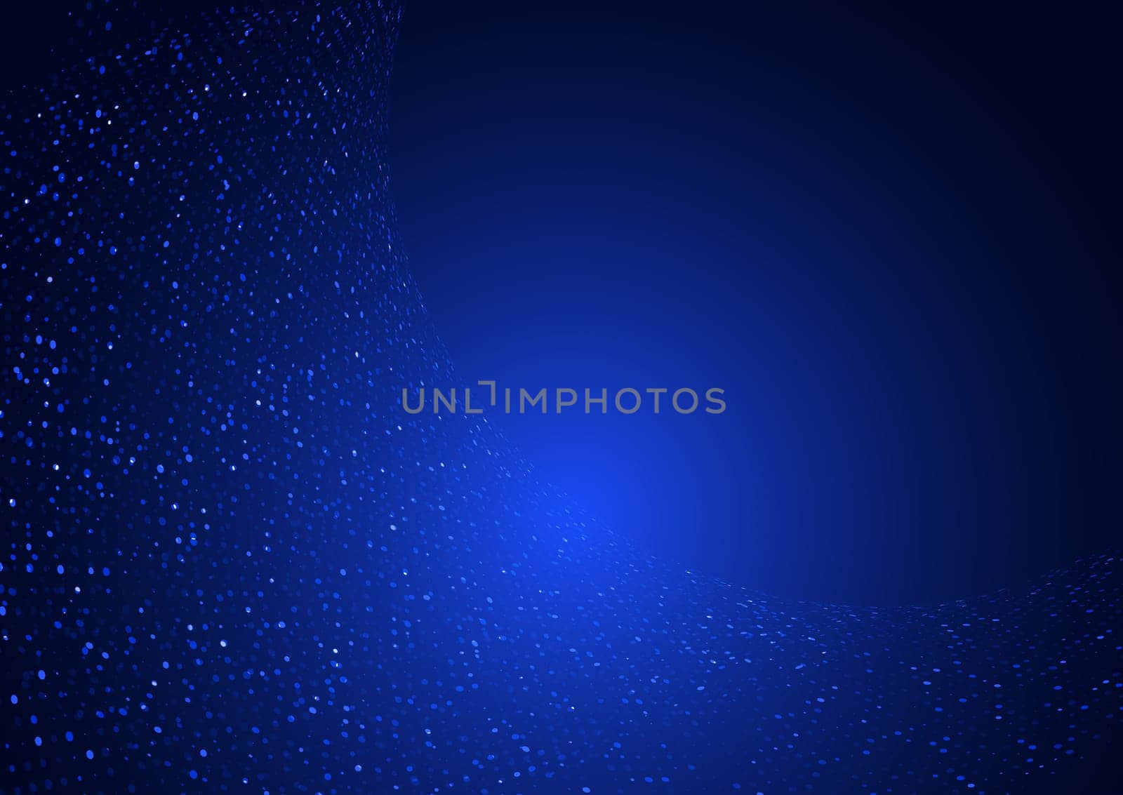 Abstract background with modern cyber particles design