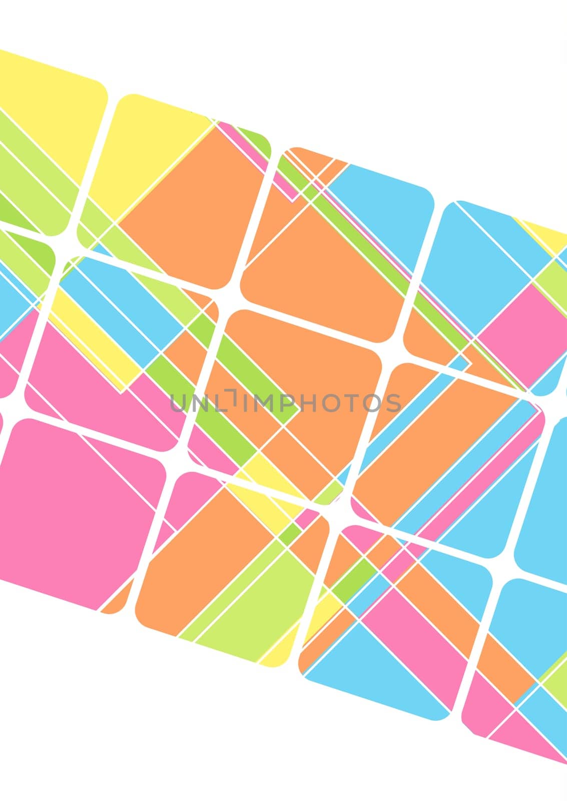 Abstract background with colourful design