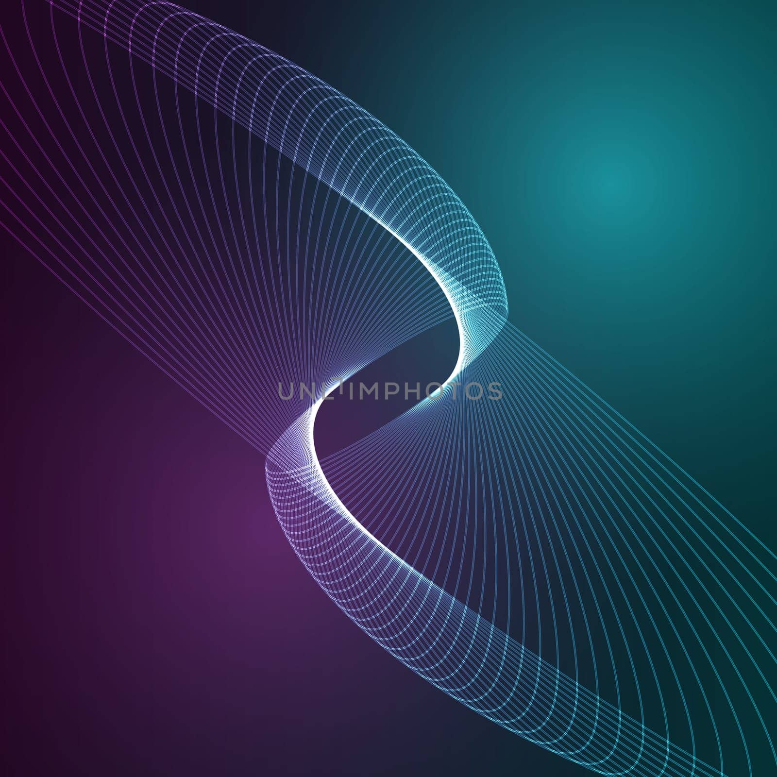 Abstract design background with glowing lines