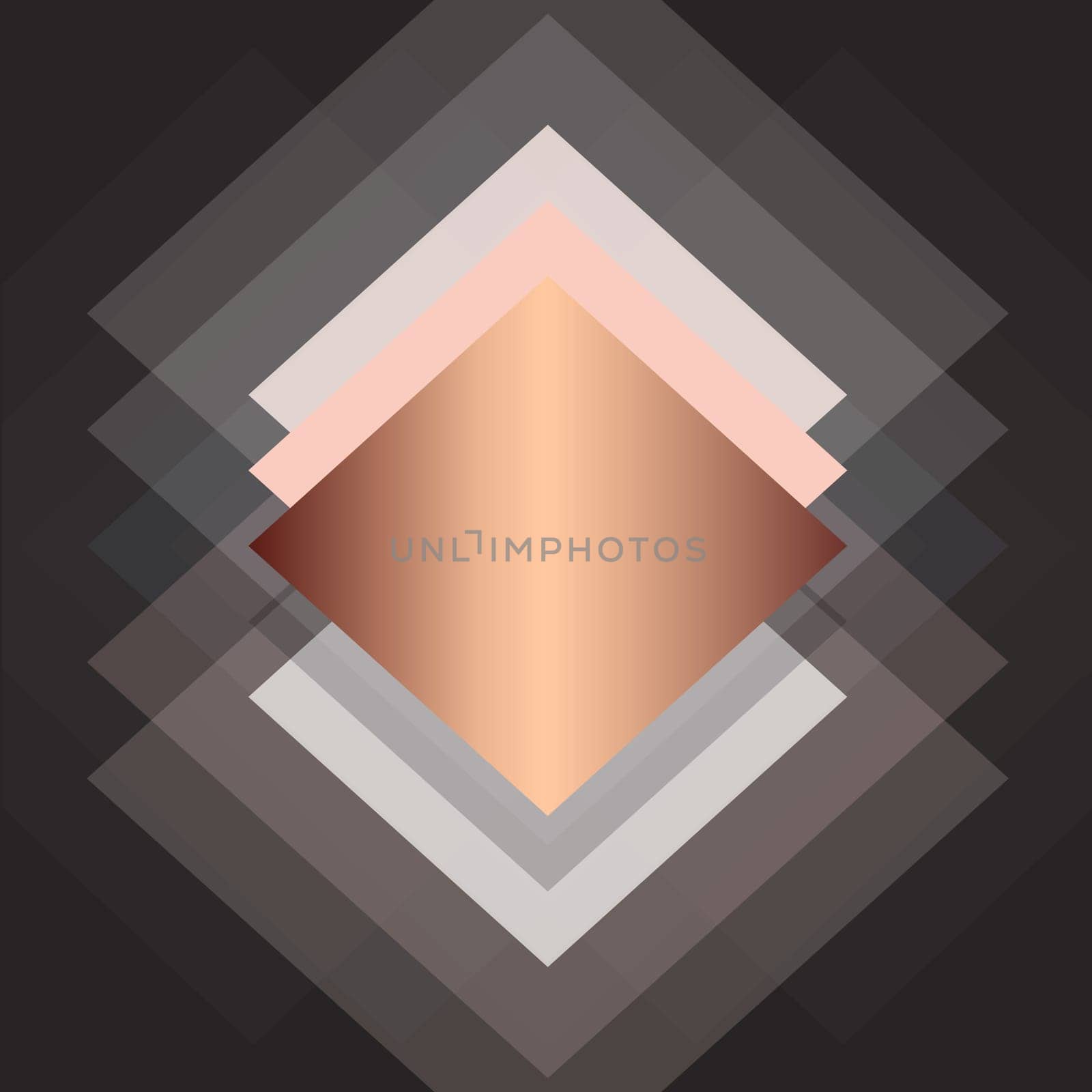Abstract design background with a metallic gold texture
