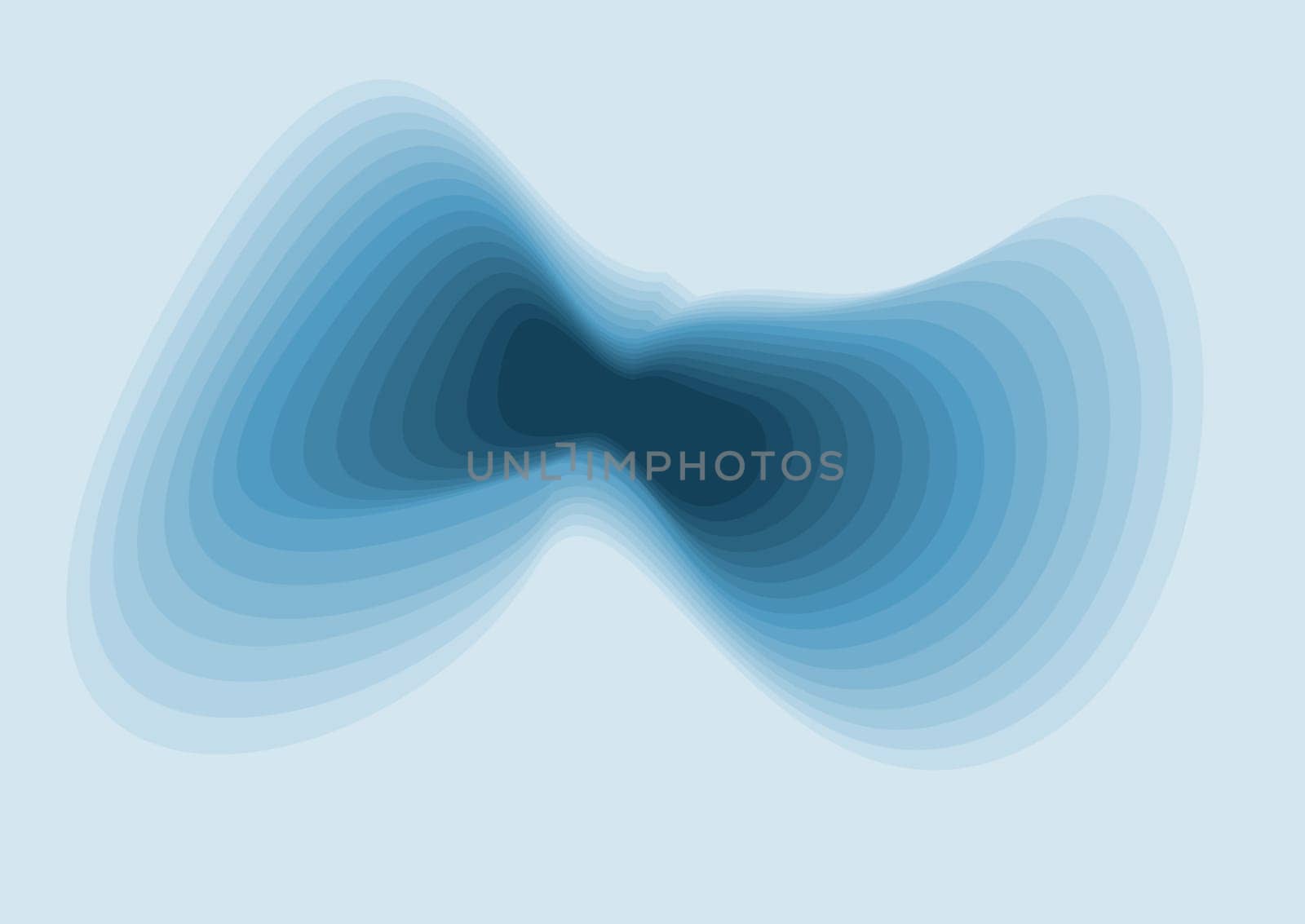 Abstract background with a blended shape design