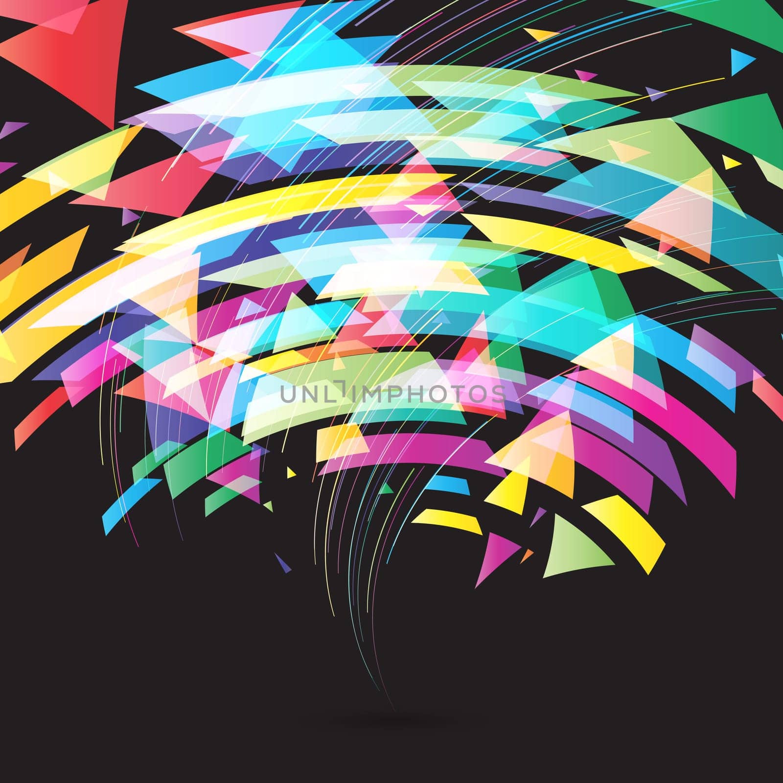 Decorative background with an abstract design