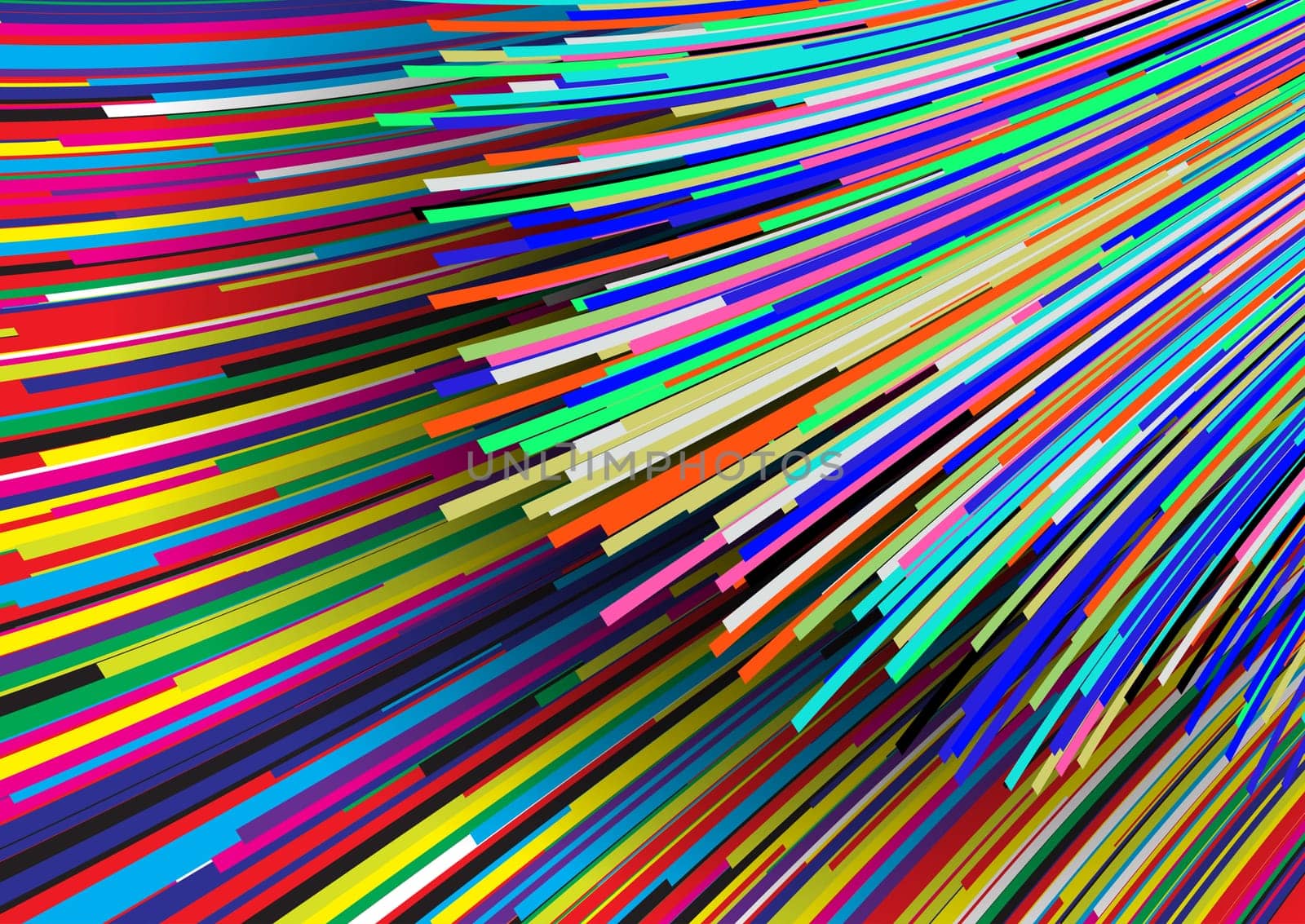 Abstract design background with colourful stripes