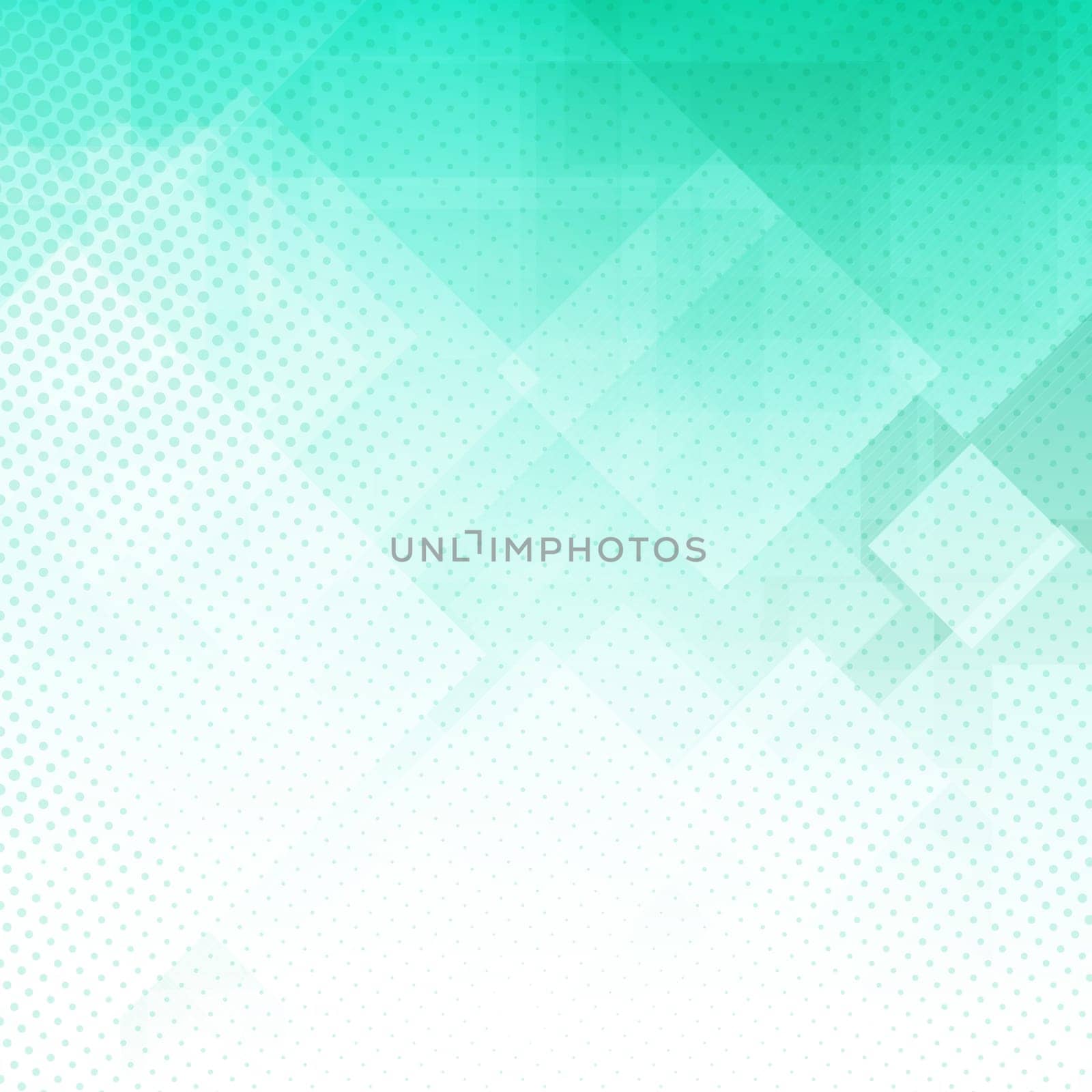 Abstract background with a low poly and halftone dots design