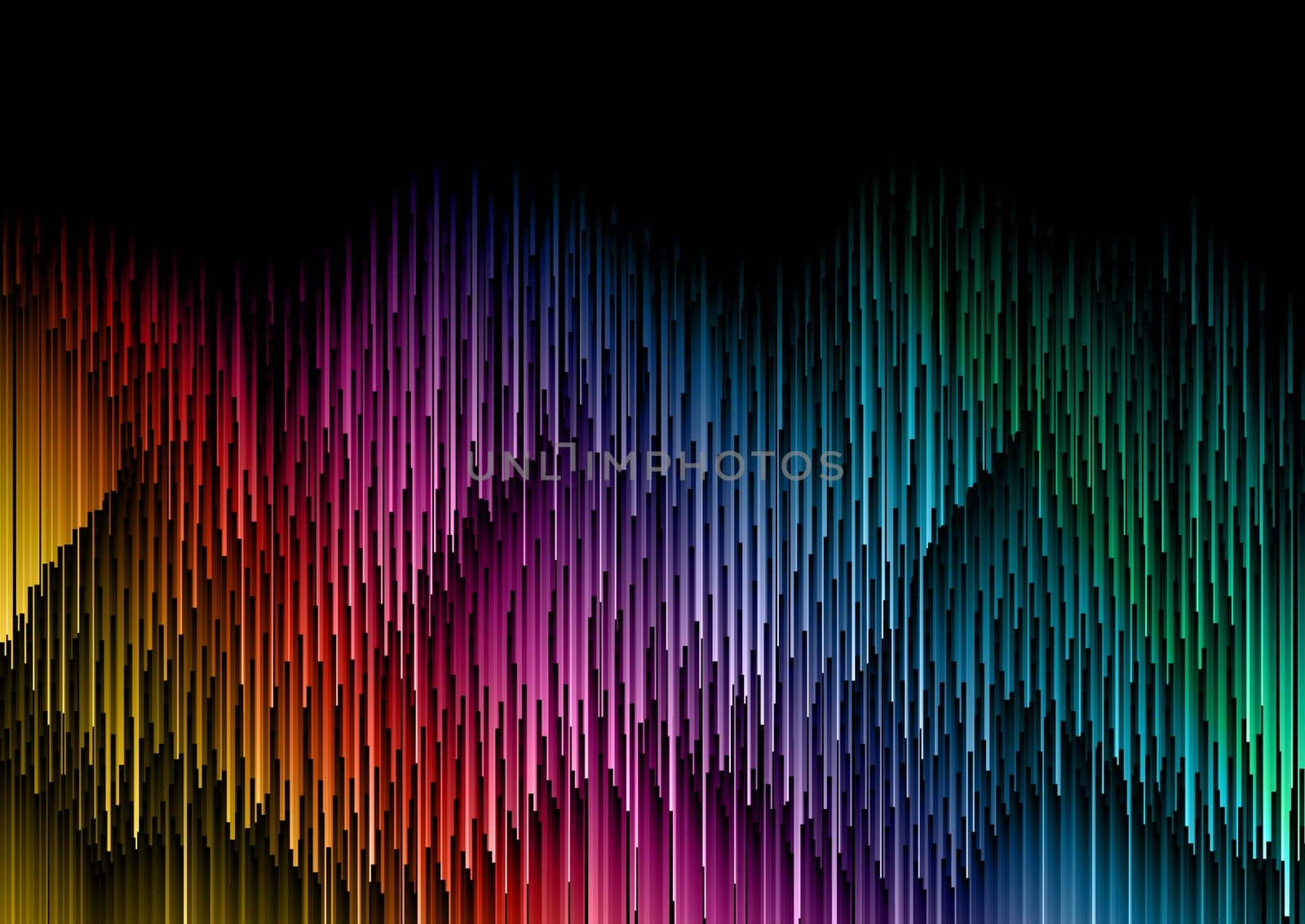 Abstract design background with rainbow lines design