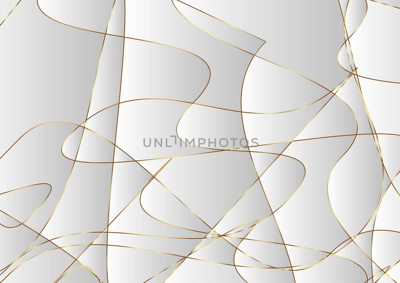 Abstract background with gold and monochrome pattern