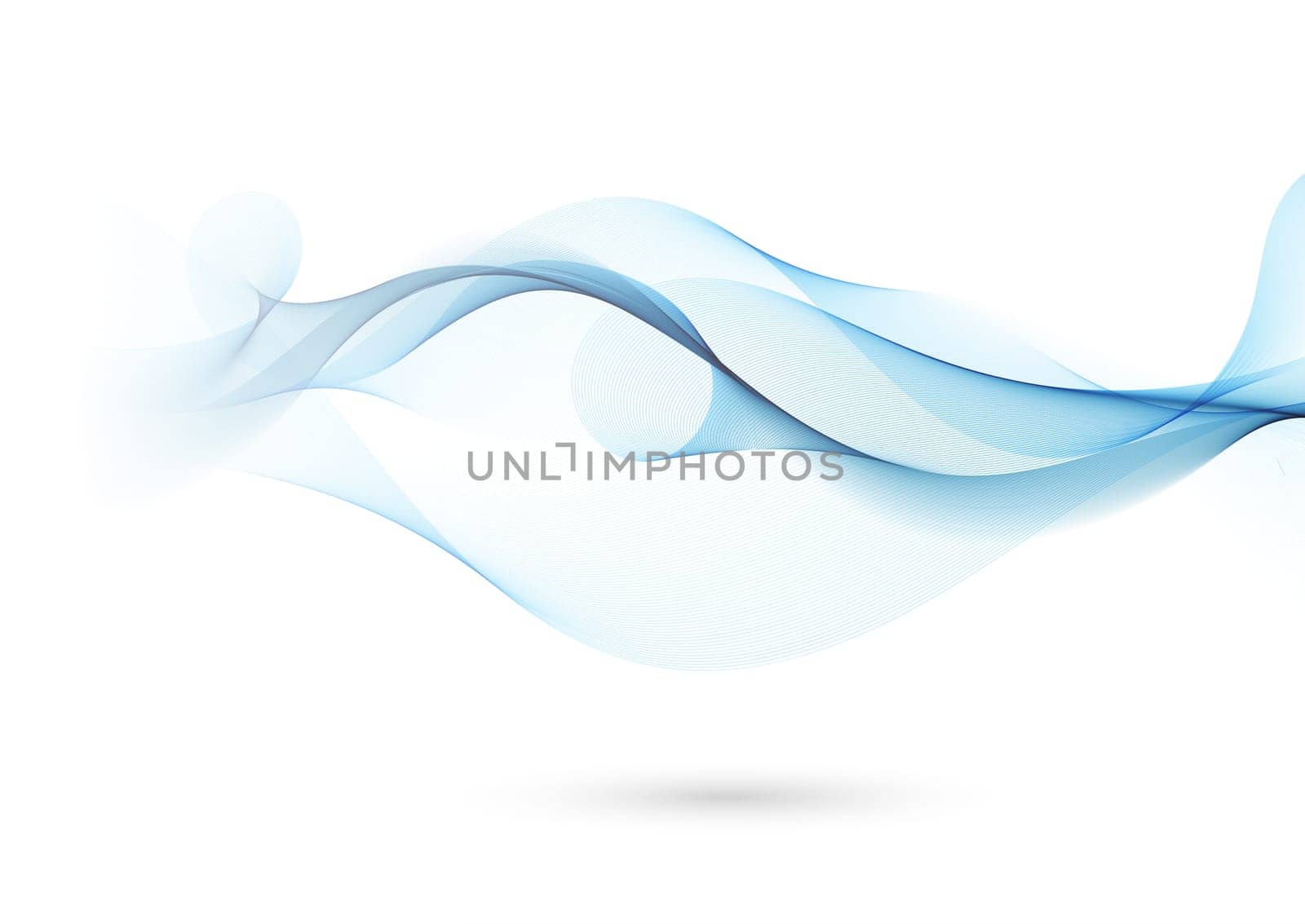 Abstract background of flowing lines