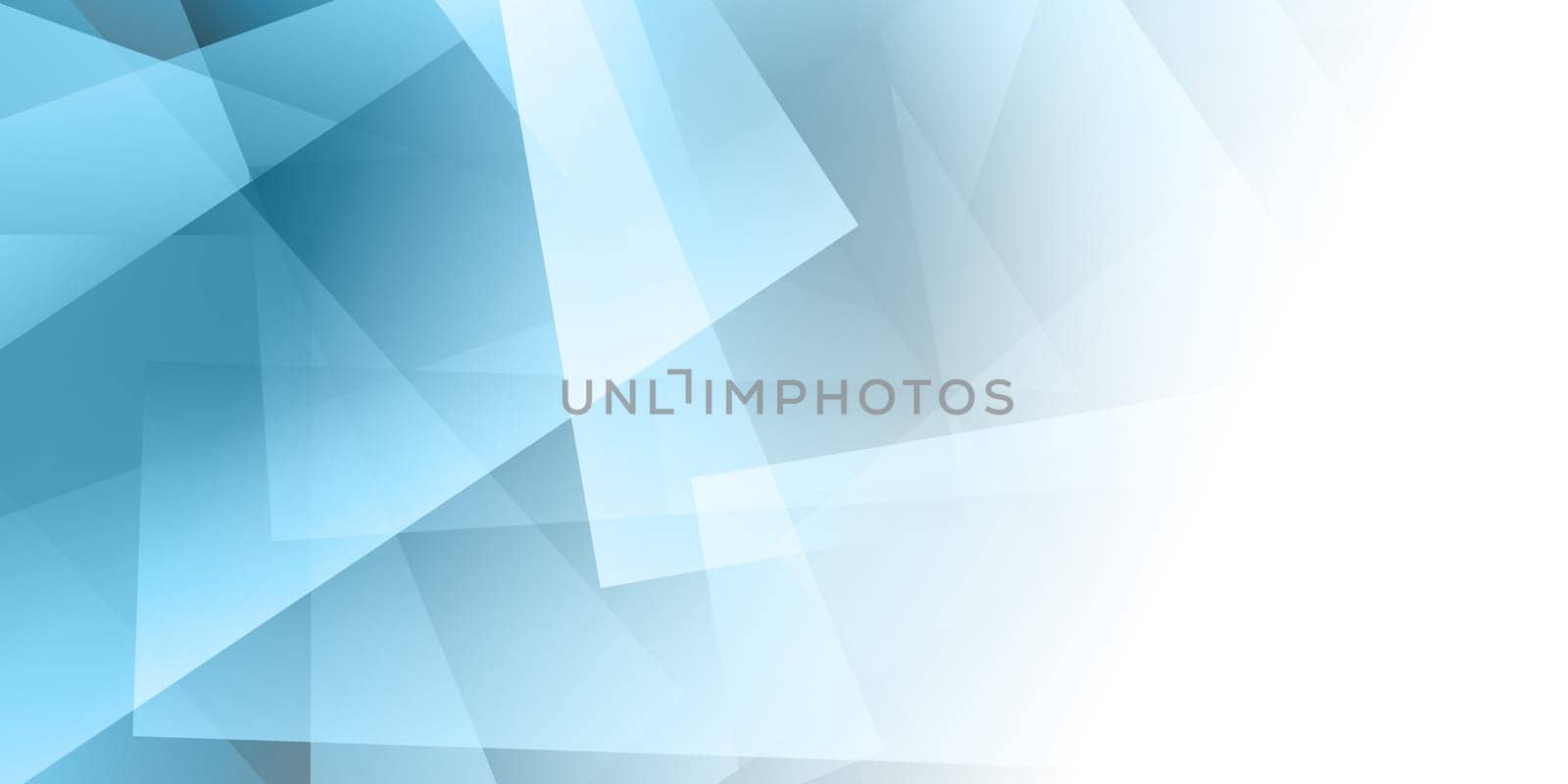 Abstract banner with a low poly design