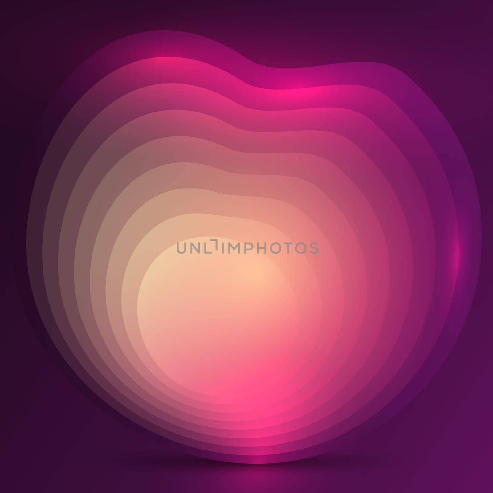 Abstract background with a gradient shape