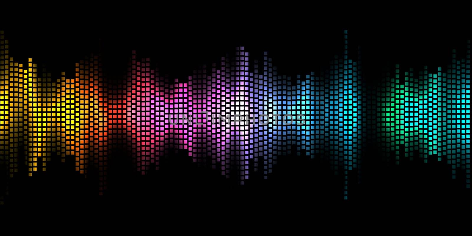 Abstract background with a graphic equaliser design