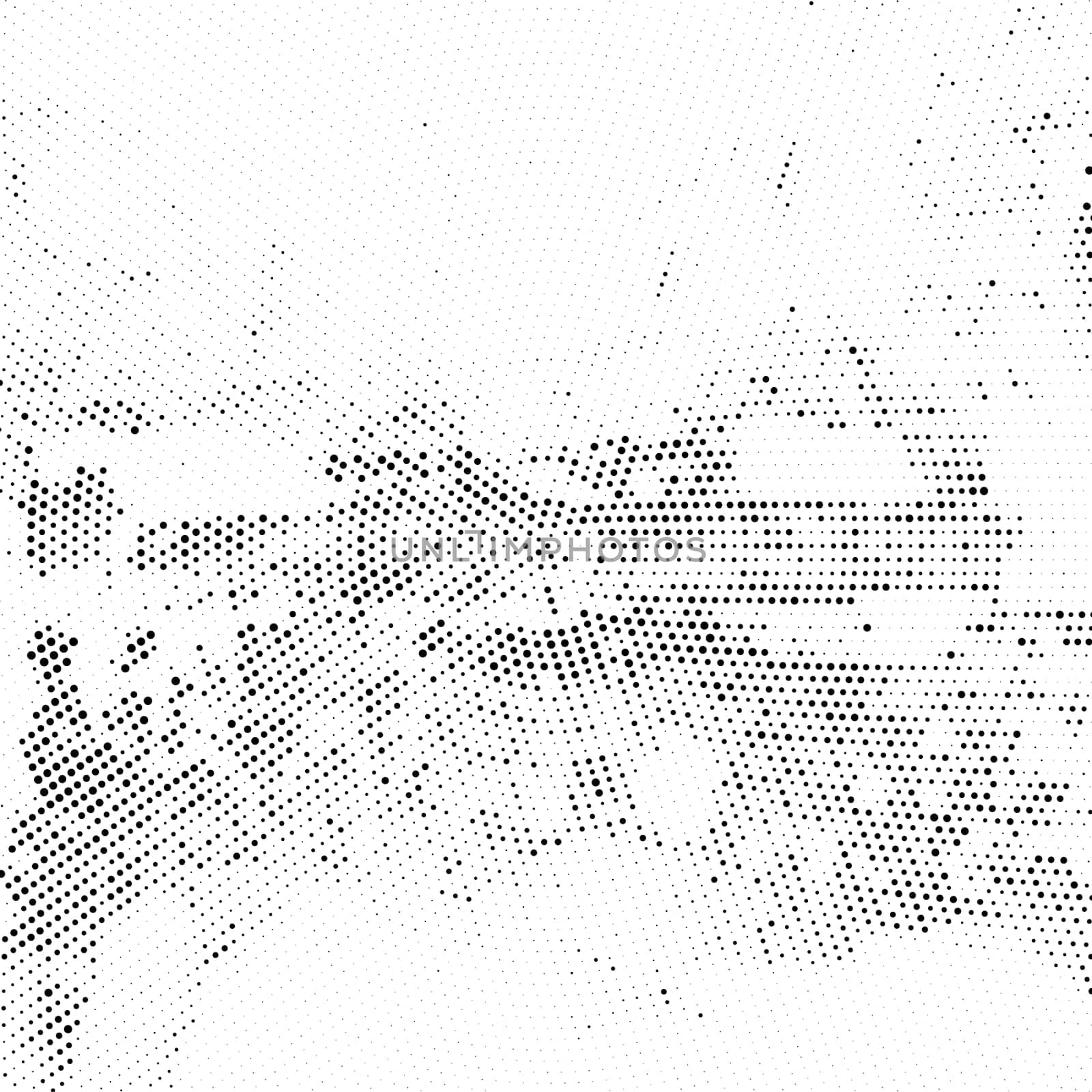 Abstract background with a halftone dots design