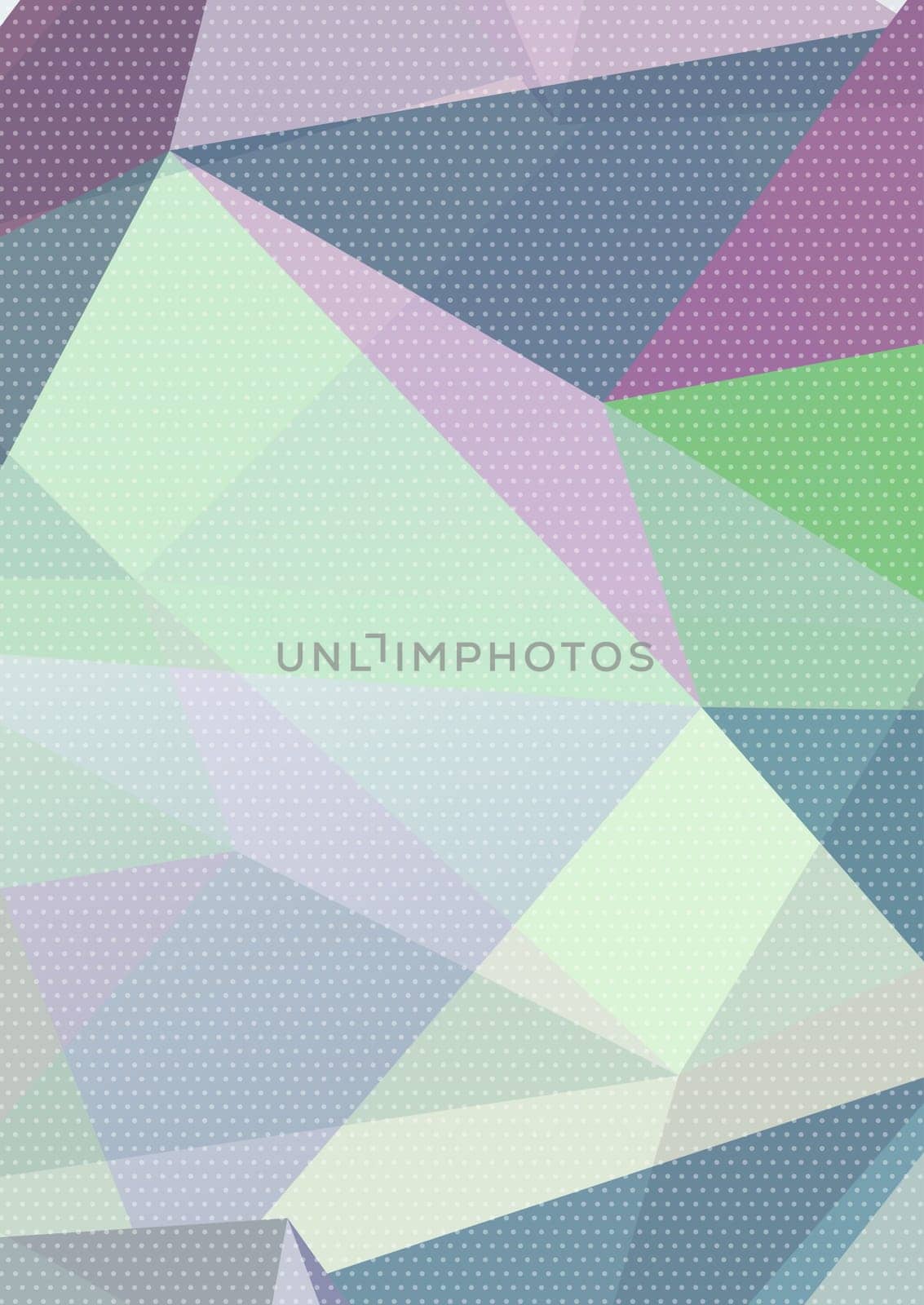 Abstract background with a low poly design