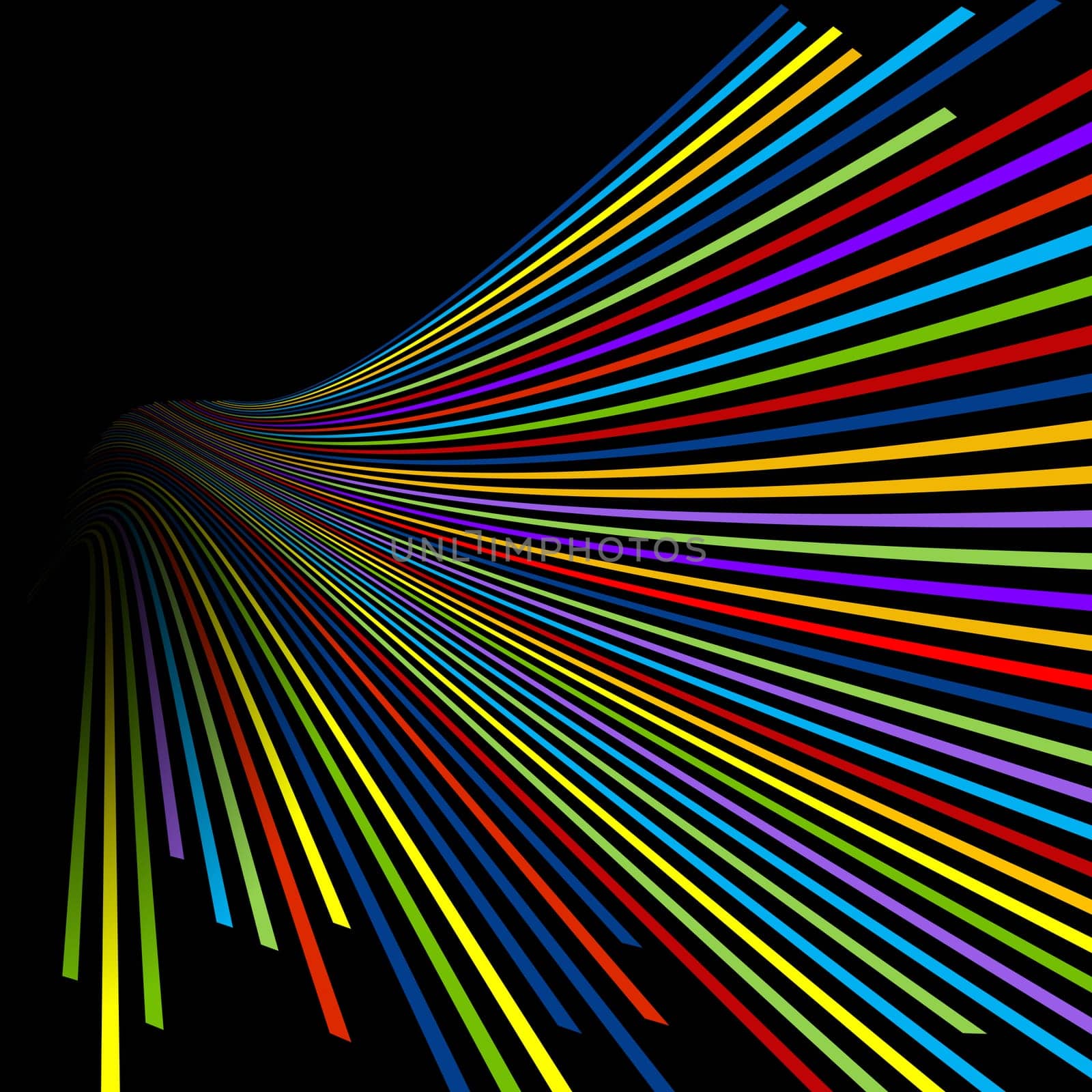 Abstract background of wavy lines