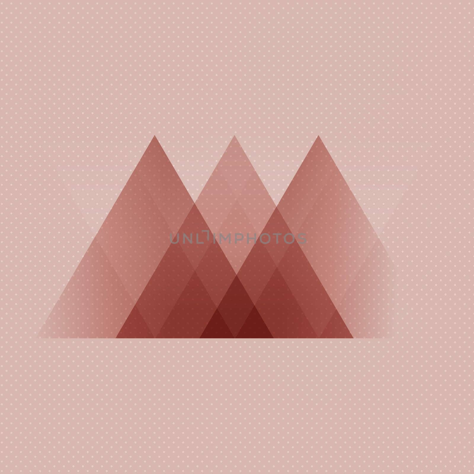 Abstract Scandinavian style low poly design background