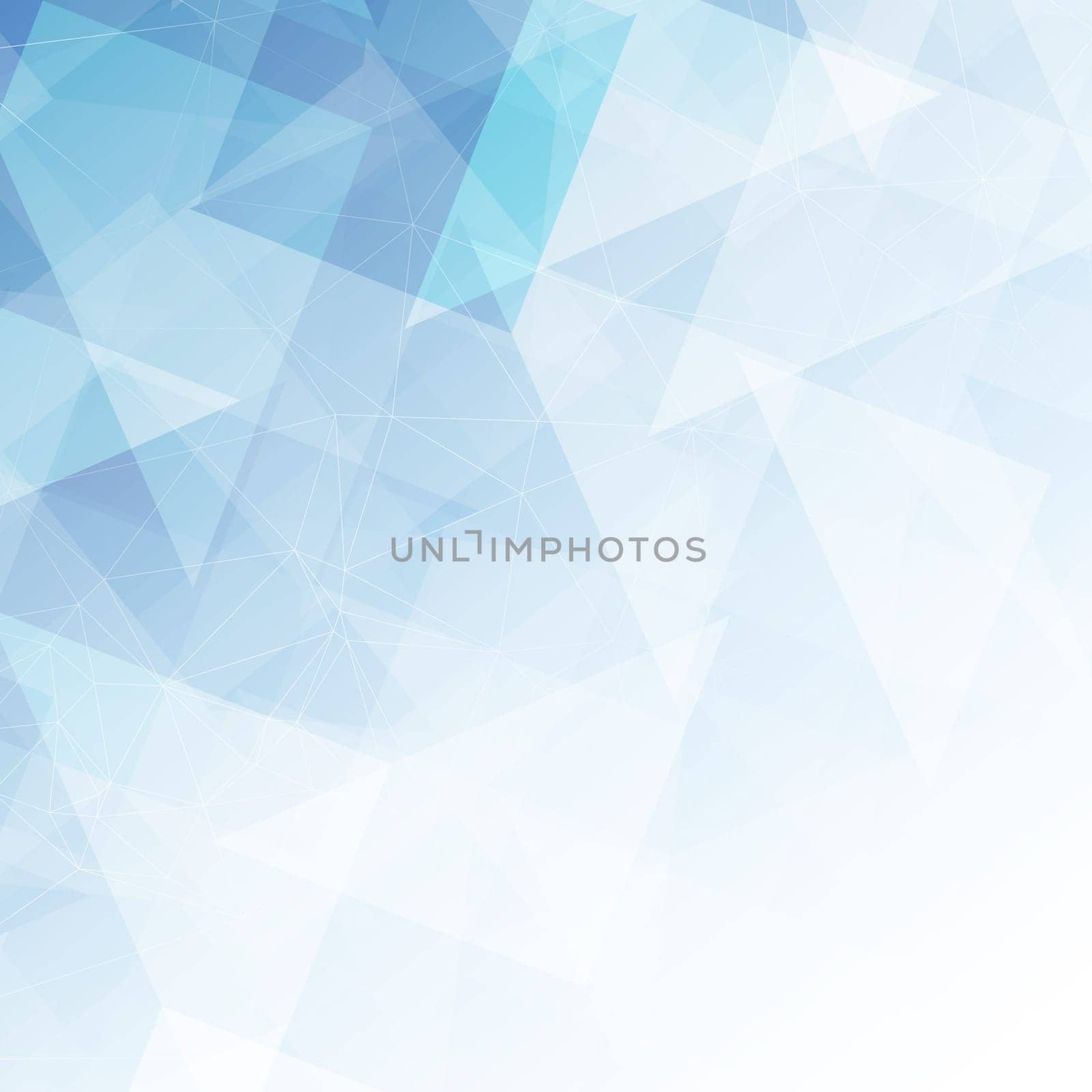 Abstract background with a low poly design