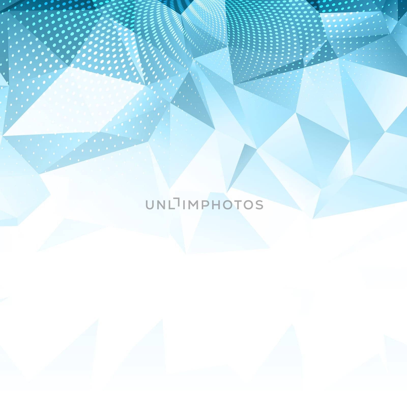 Abstract background with a low poly design