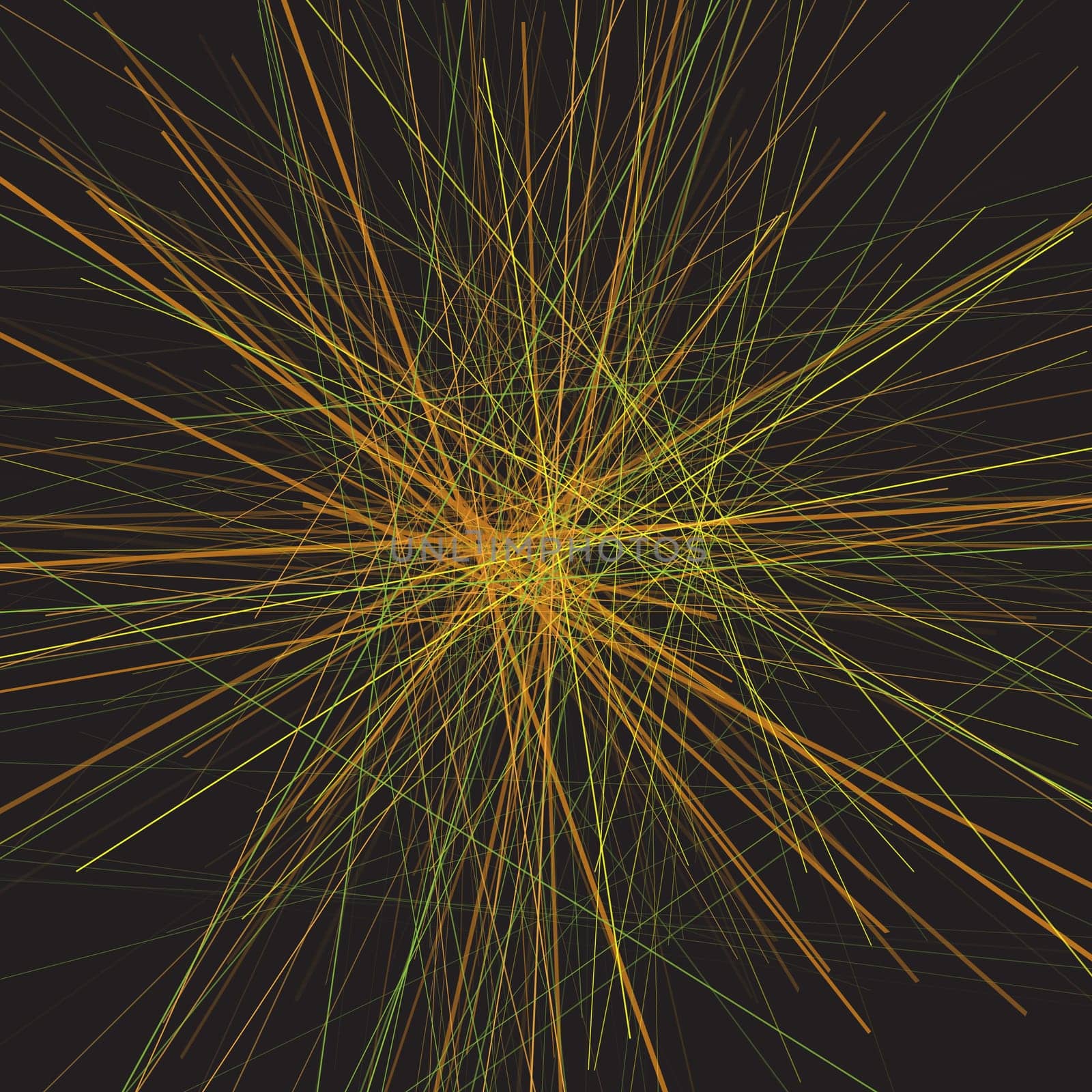 Abstract background with chaotic lines design