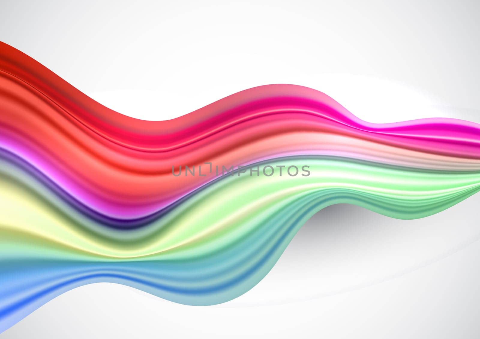 Abstract background with a liquid flowing design
