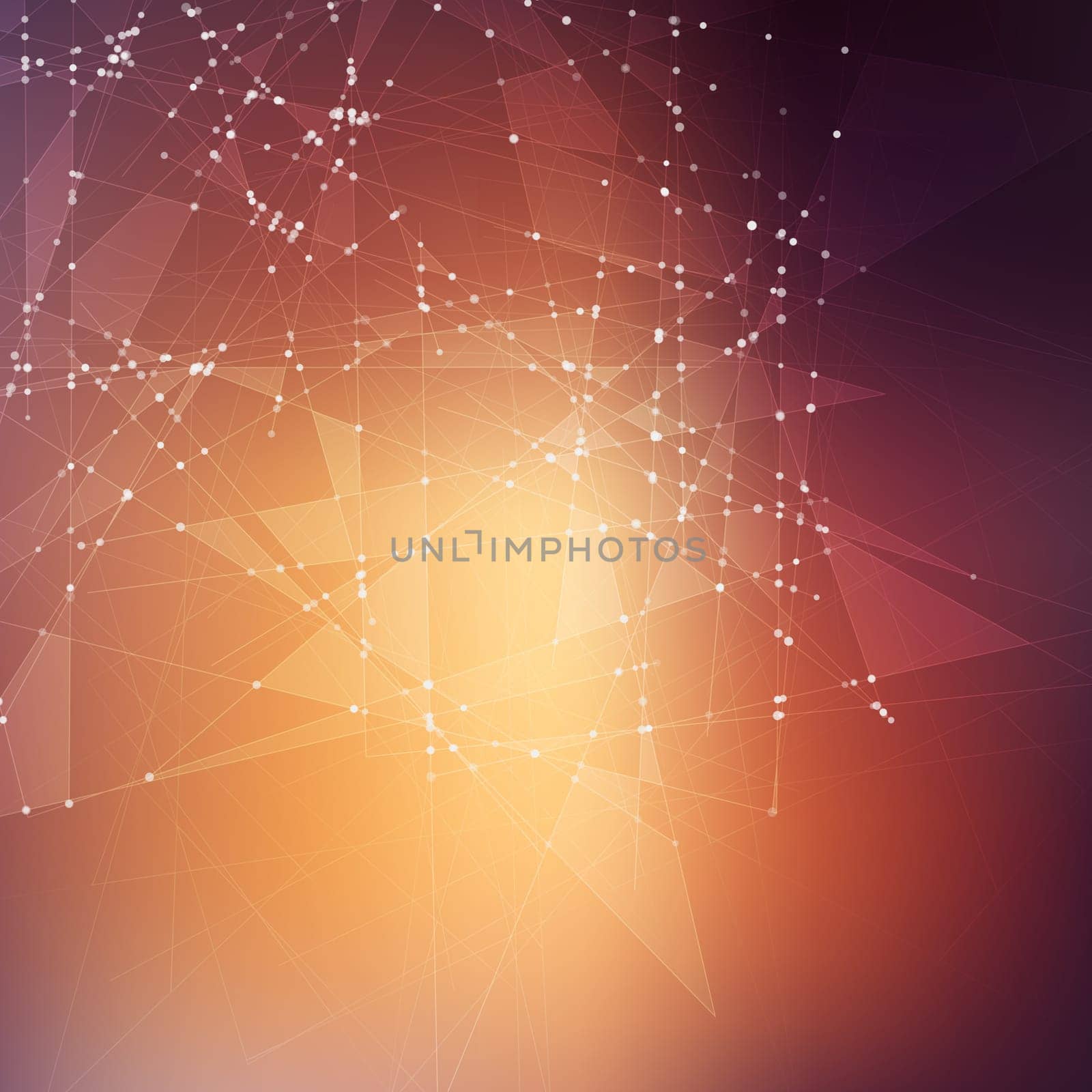 Abstract background with low poly mesh design