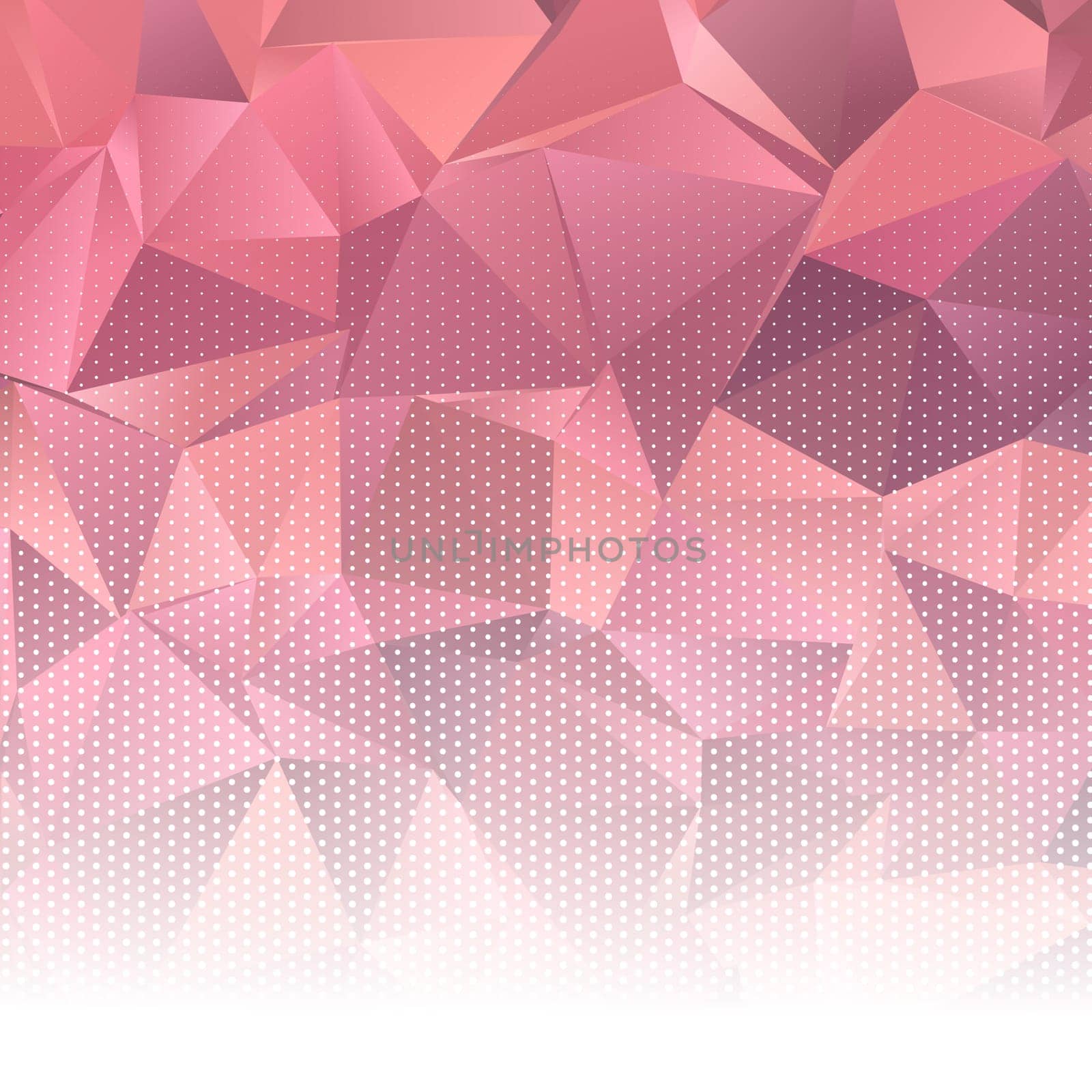 Abstract background with a low poly design