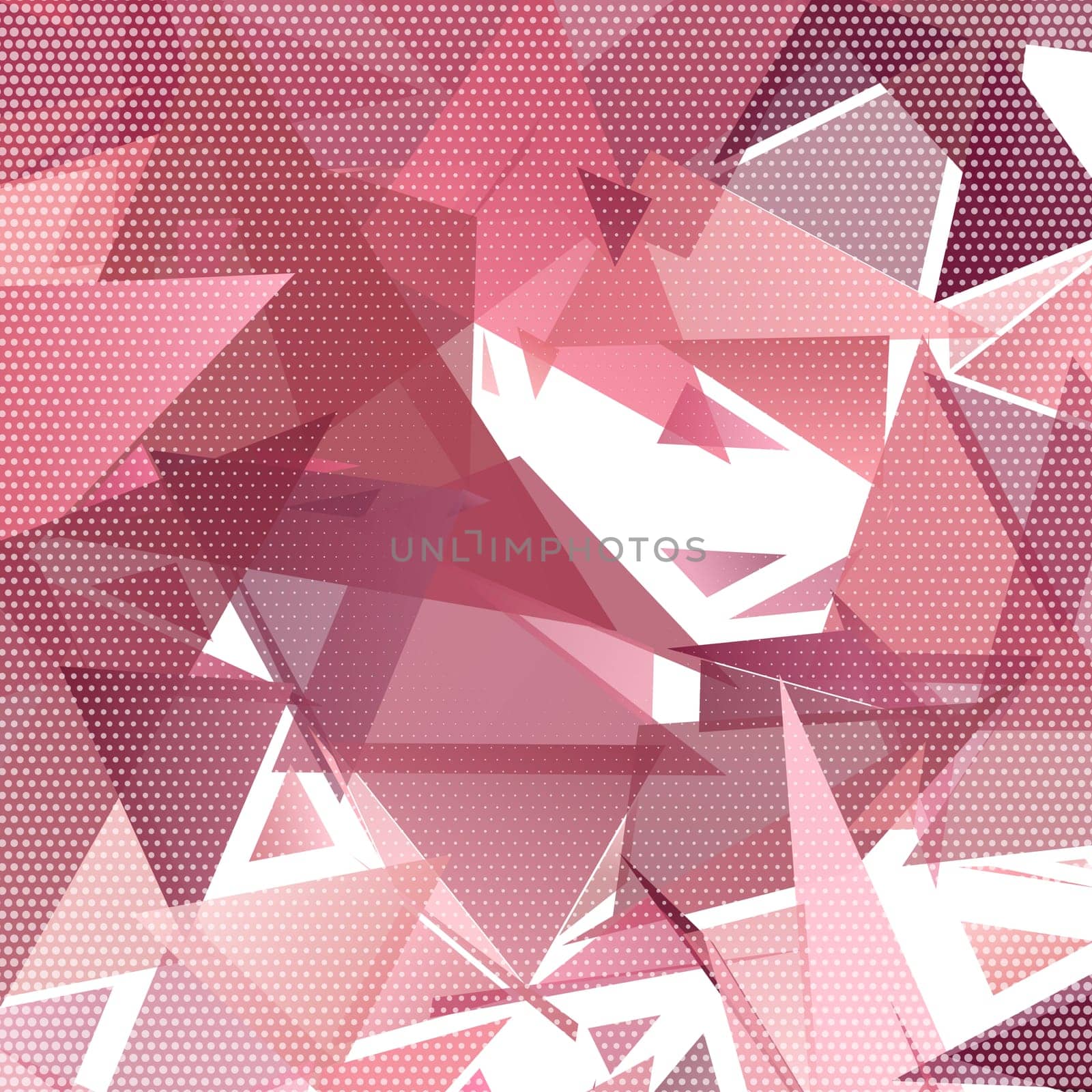 Abstract background with a low poly geometric design