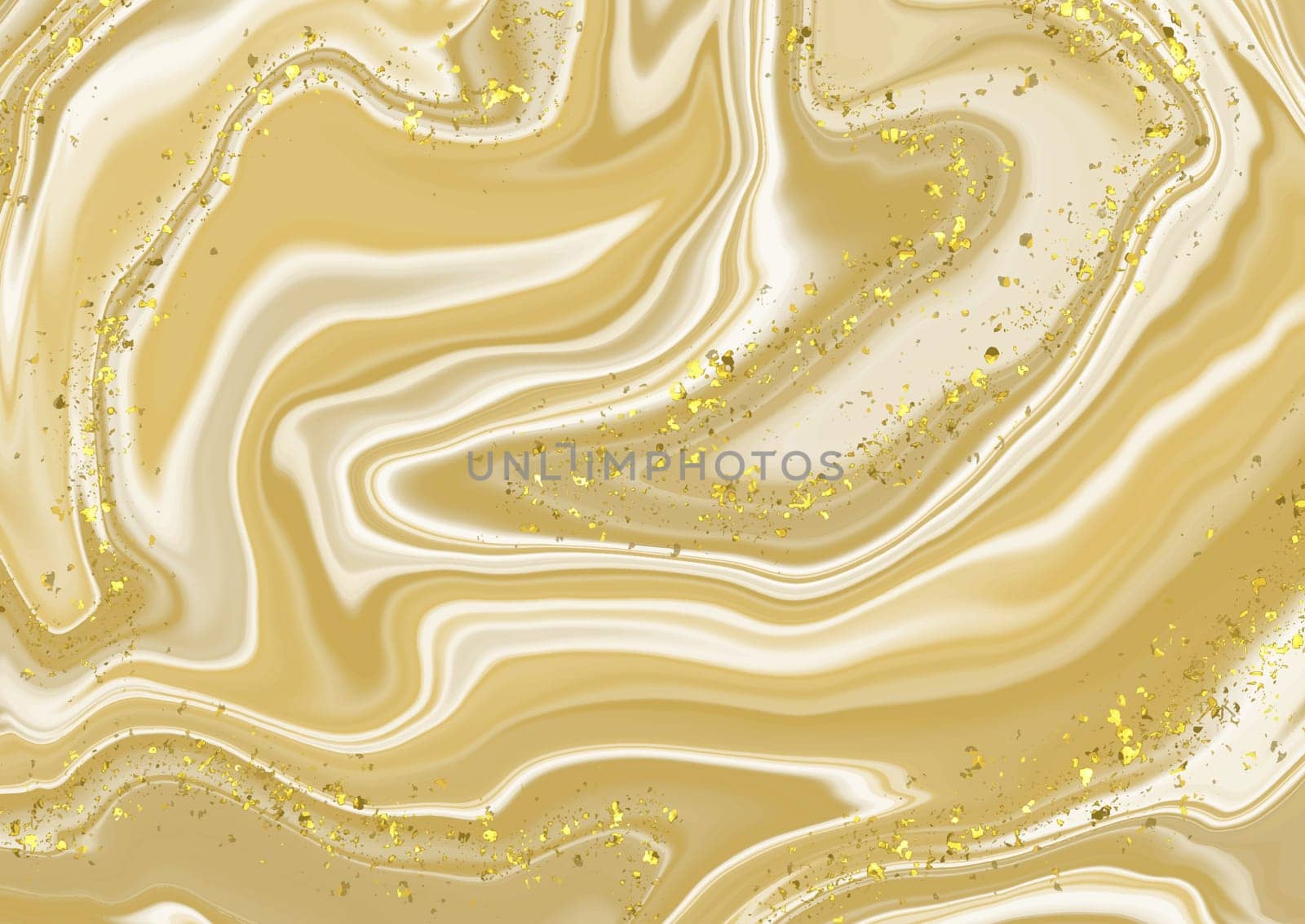 abstract marble background with glittery gold elements design