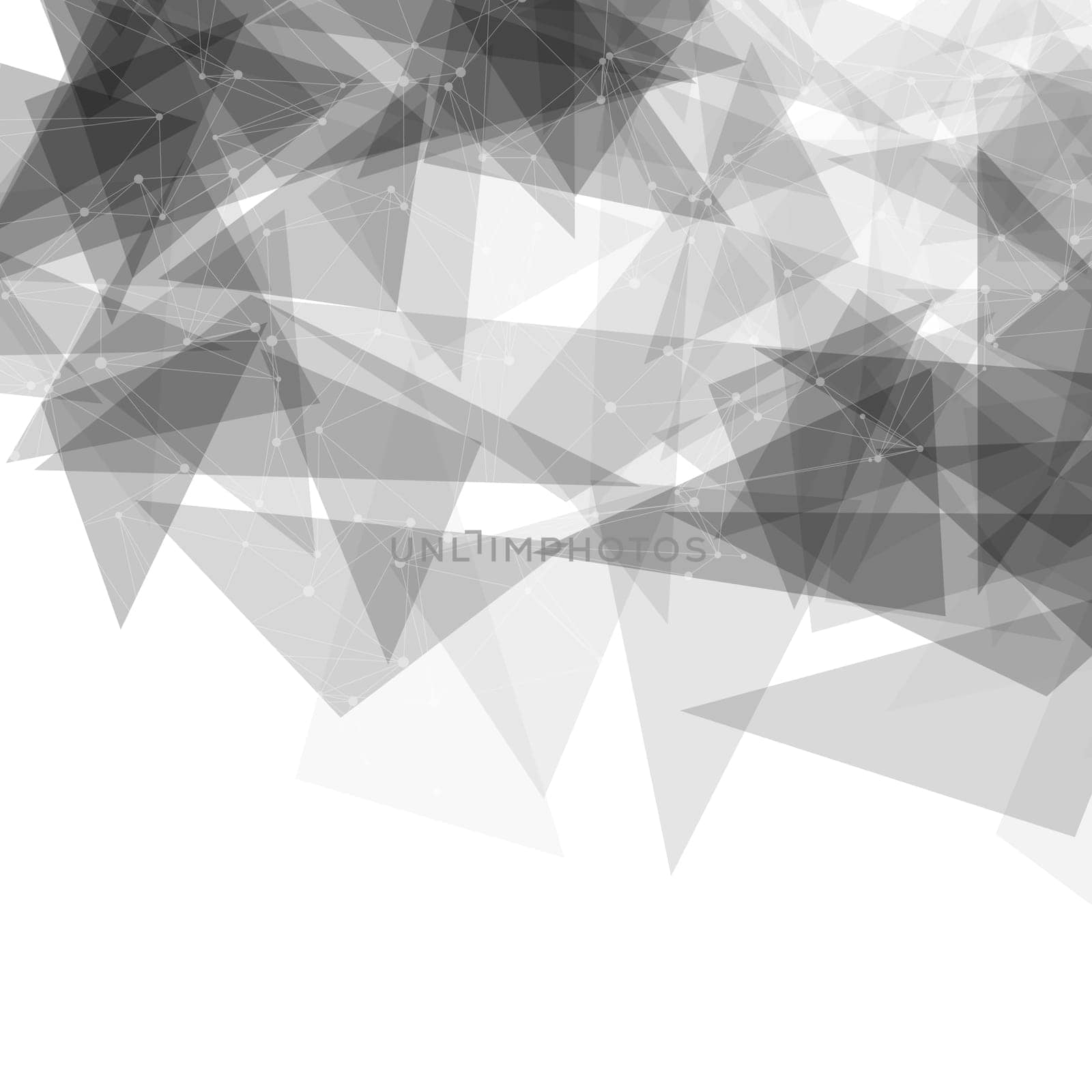 Abstract background with a low poly geometric design