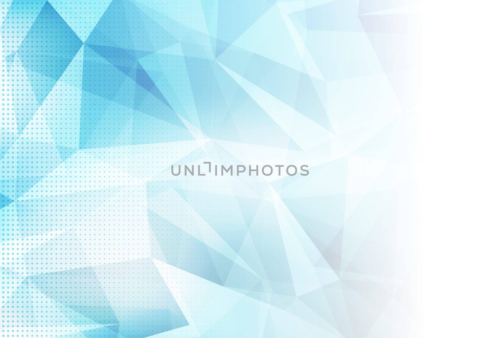 Abstract background with a low poly design