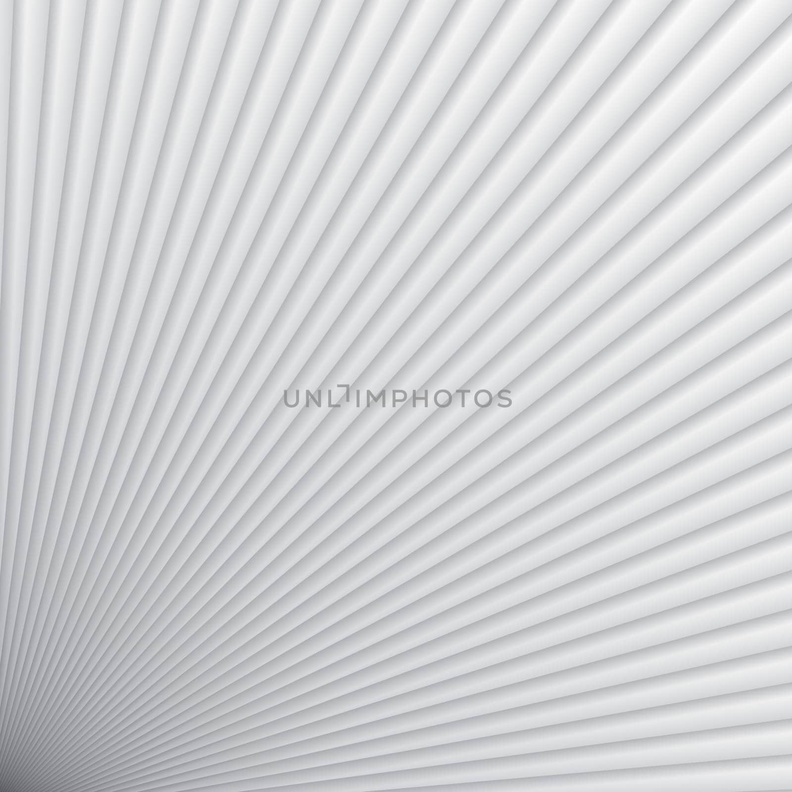 Abstract background with a fan shaped monochrome design