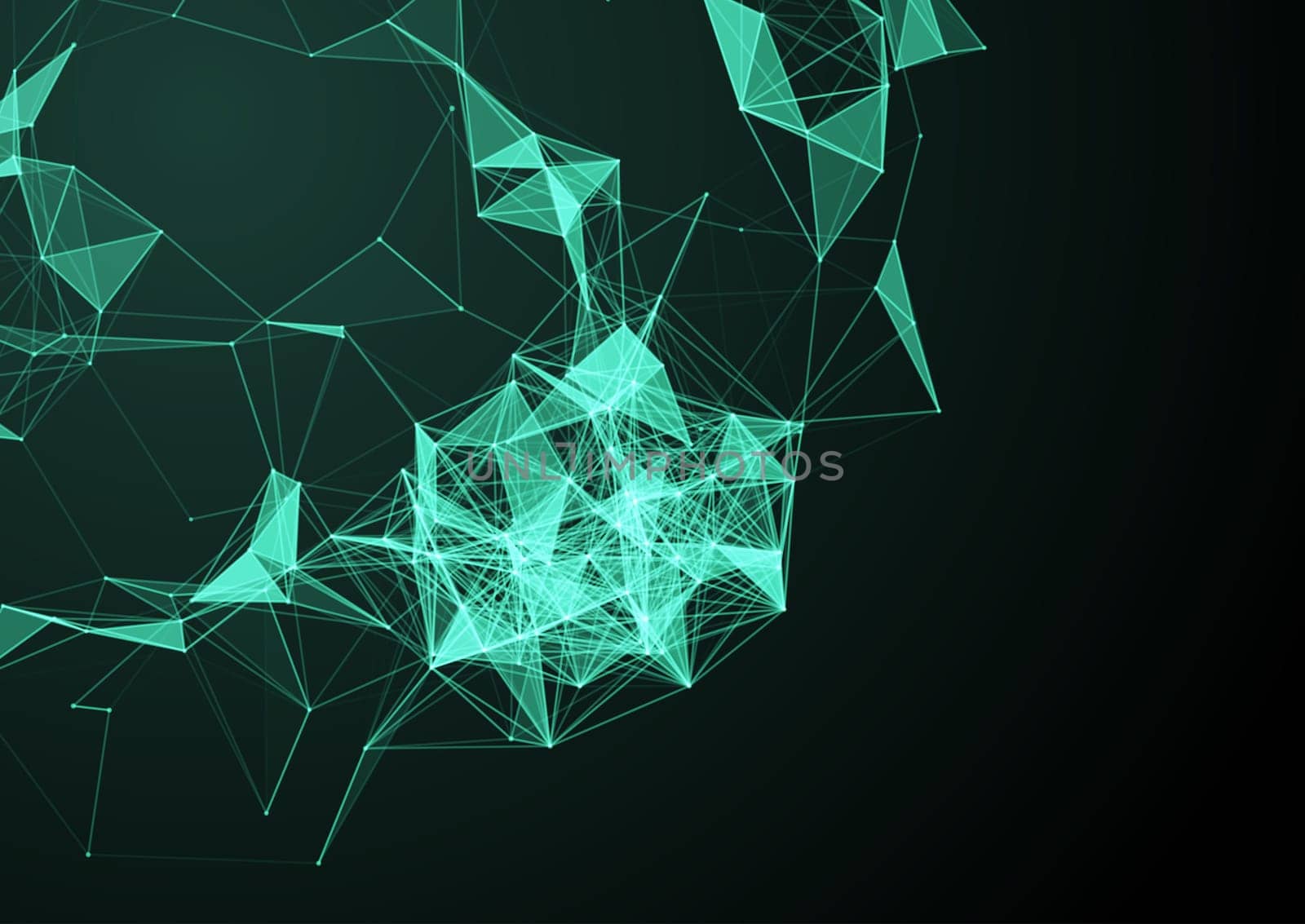 Abstract background with a network connections design