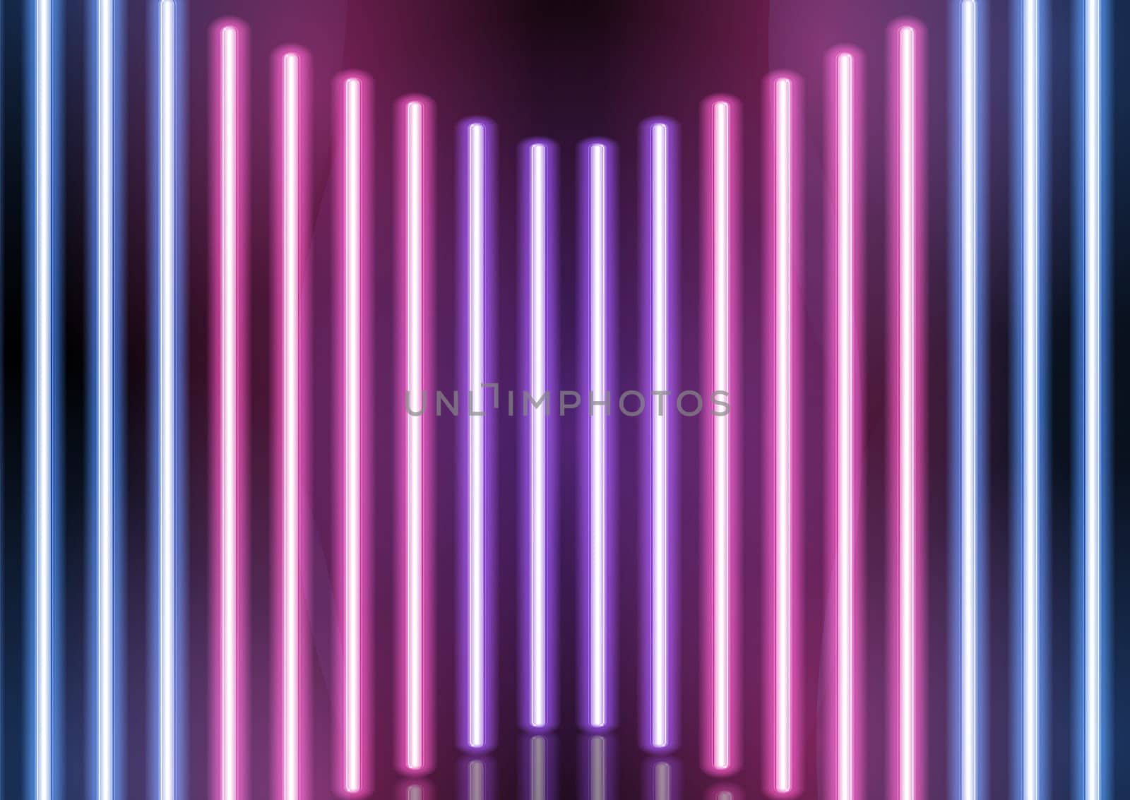 Abstract background with a glowing neon bars design