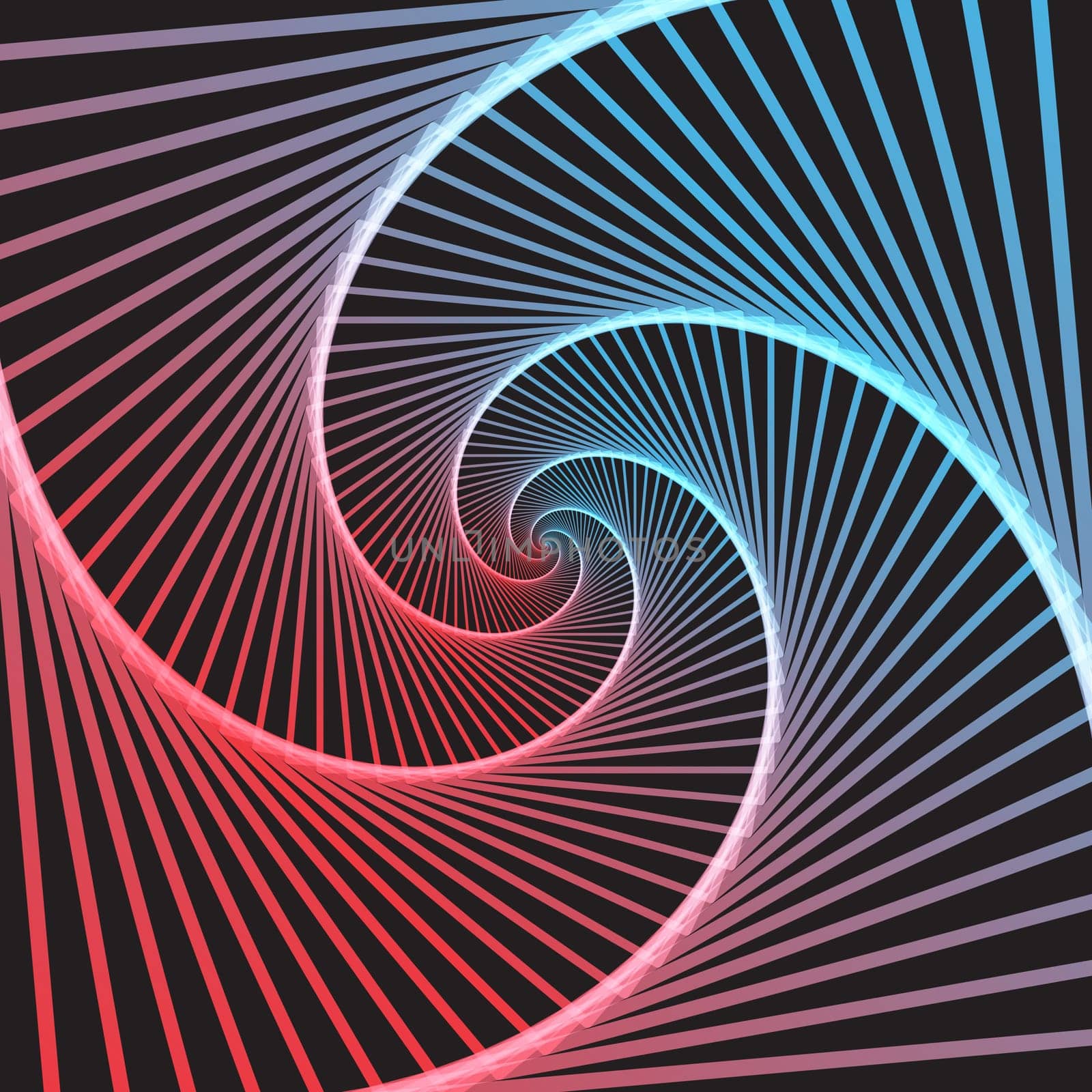 Abstract background with an optical illusion design