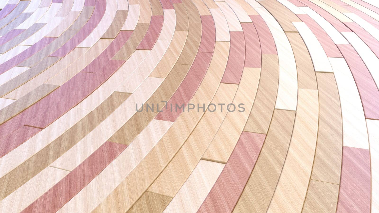 Render of 3D Geometric Abstract Background