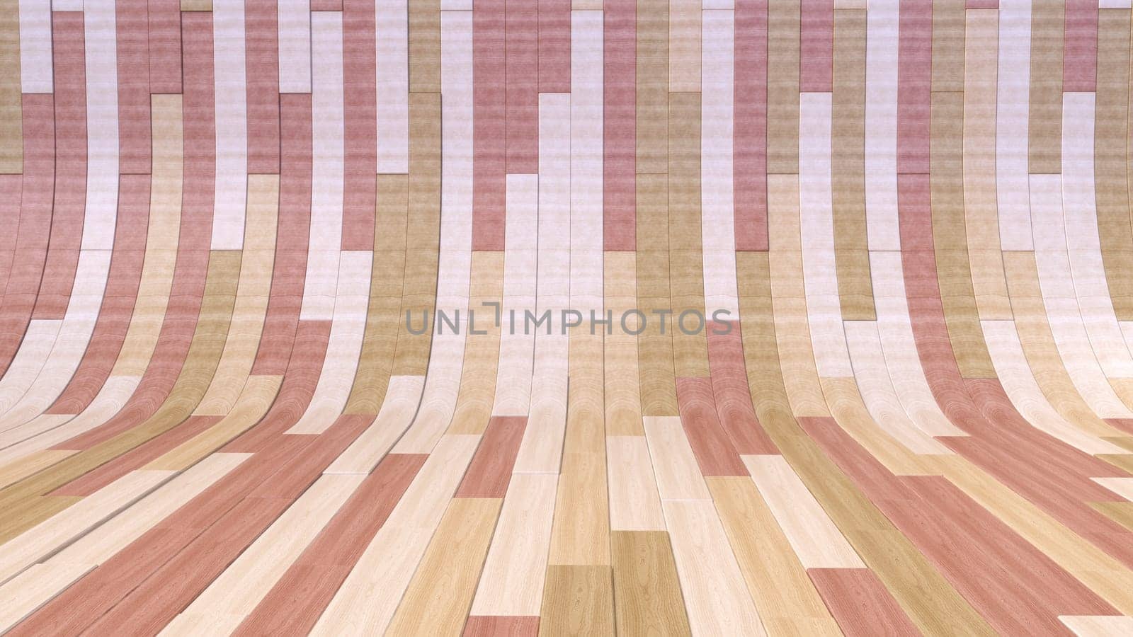 Render of 3D Geometric Abstract Background
