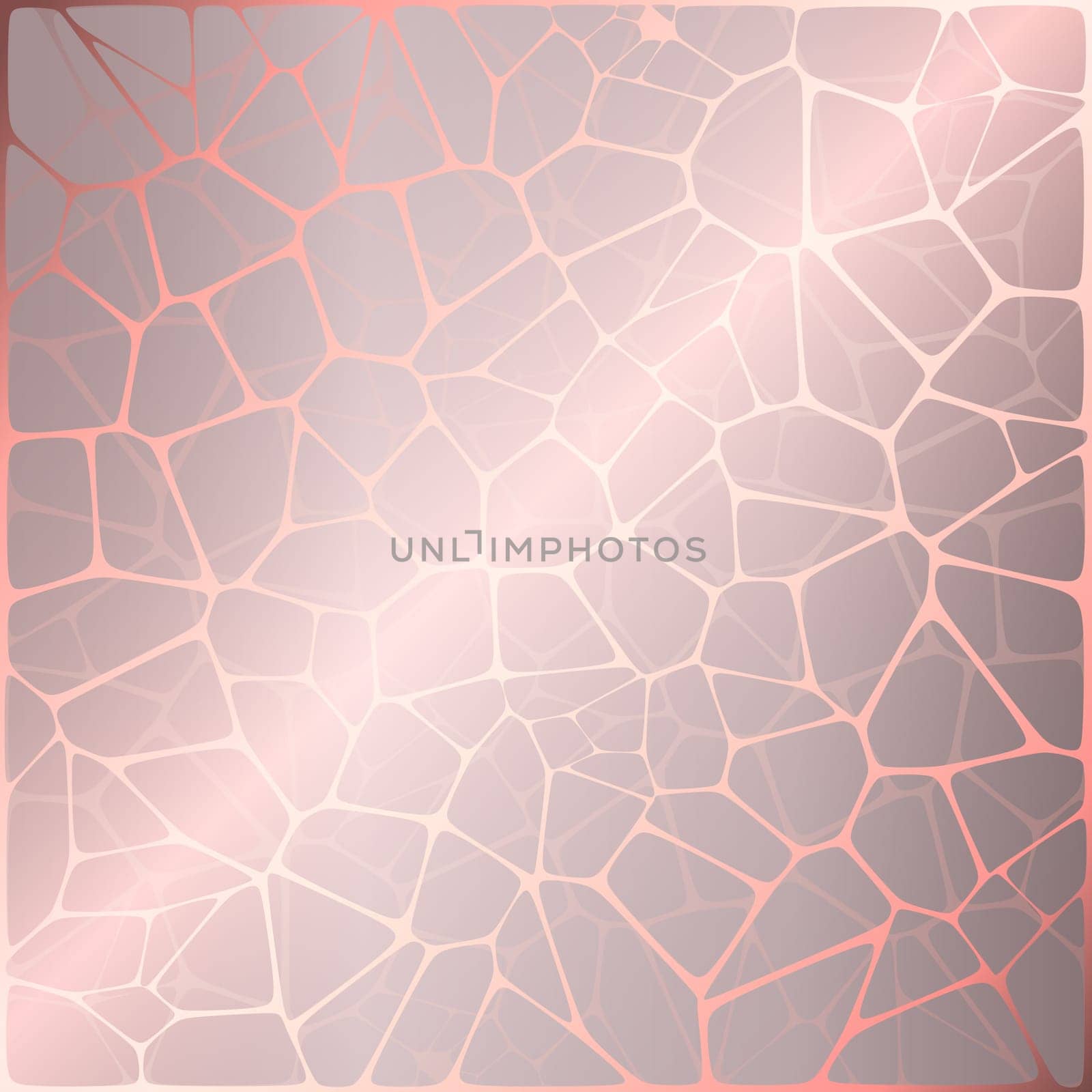 Abstract background with a metallic rose gold texture