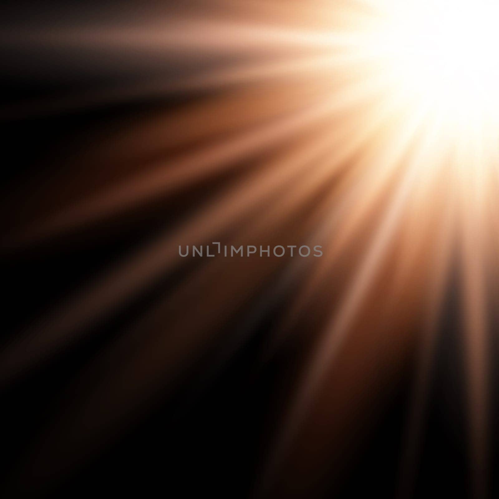 Abstract background with a starburst effect shining down from the corner